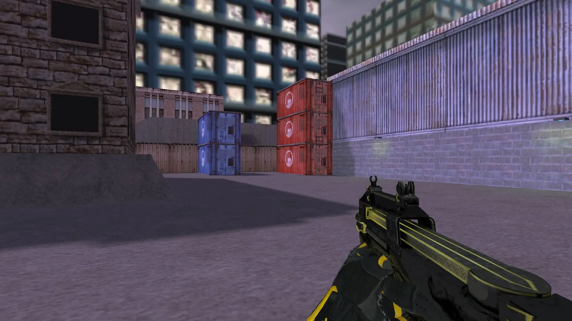 P90 — Sport Gloves Omega Pack — cs_assault (first person)