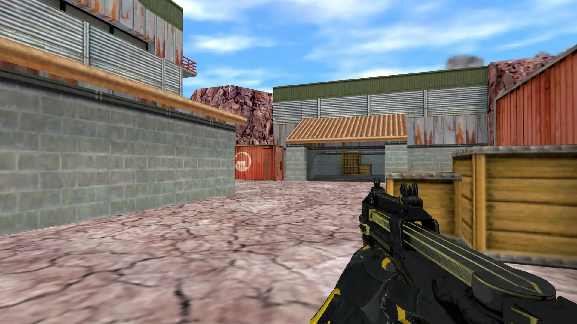 P90 — Sport Gloves Omega Pack — de_nuke (first person)