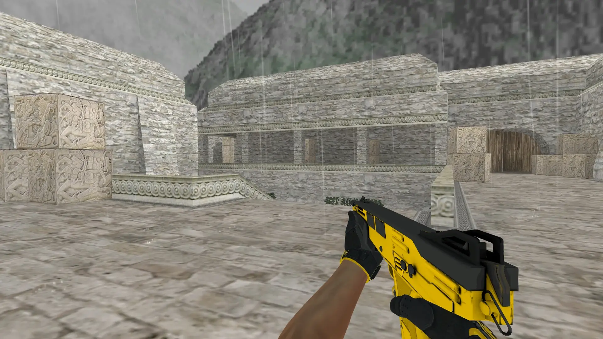 XM1014 — Sport Gloves Omega Pack — de_aztec (first person)