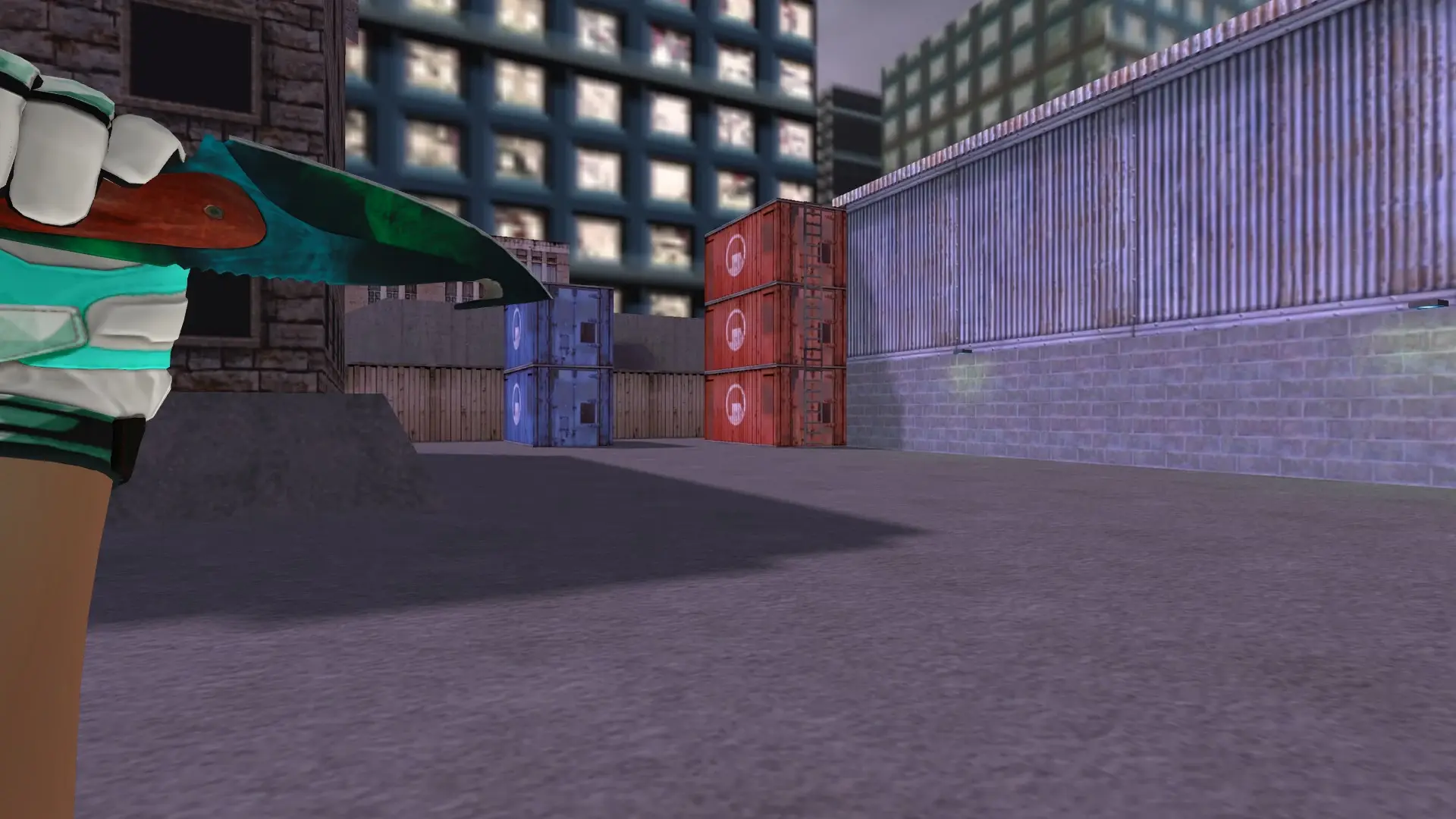 Gut Gamma P4 — Moto Gloves Spearmint Pack — cs_assault (first person)