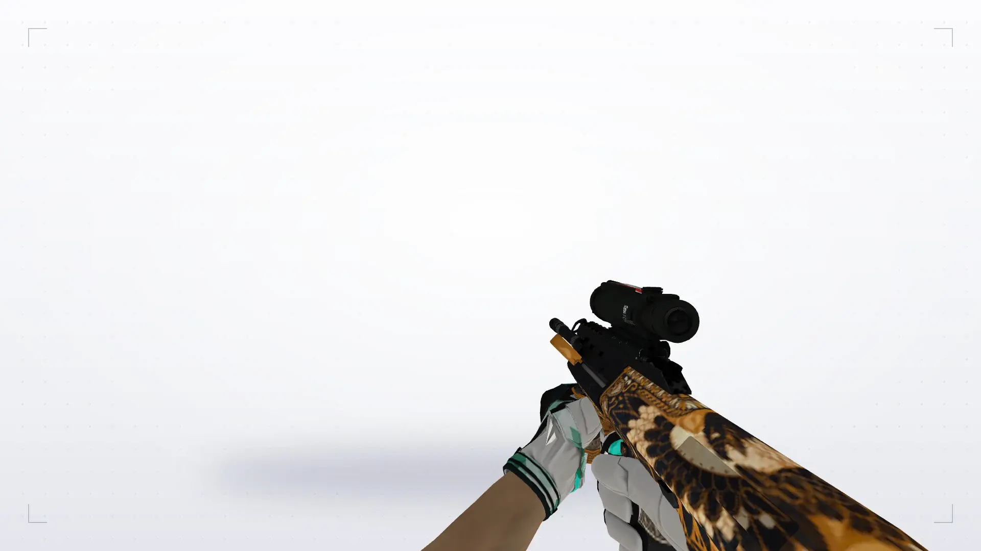 AUG — Moto Gloves Spearmint Pack — first person