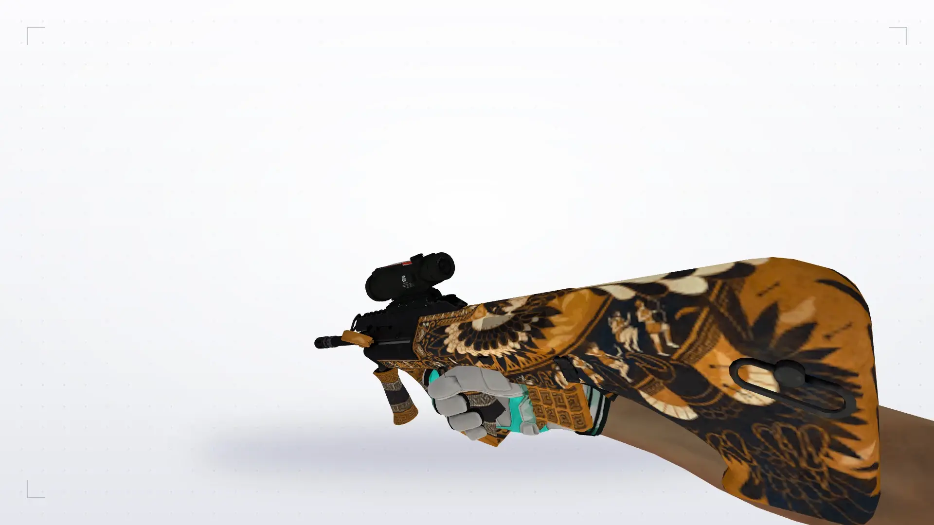 AUG — Moto Gloves Spearmint Pack — first person