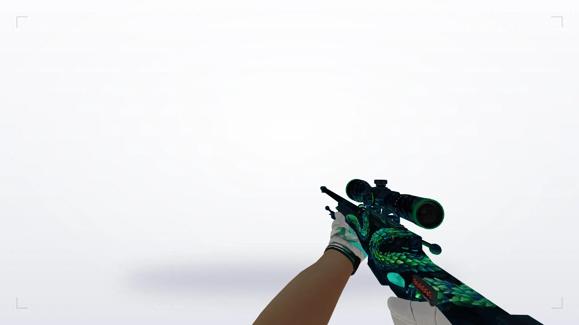 AWP — Moto Gloves Spearmint Pack — first person