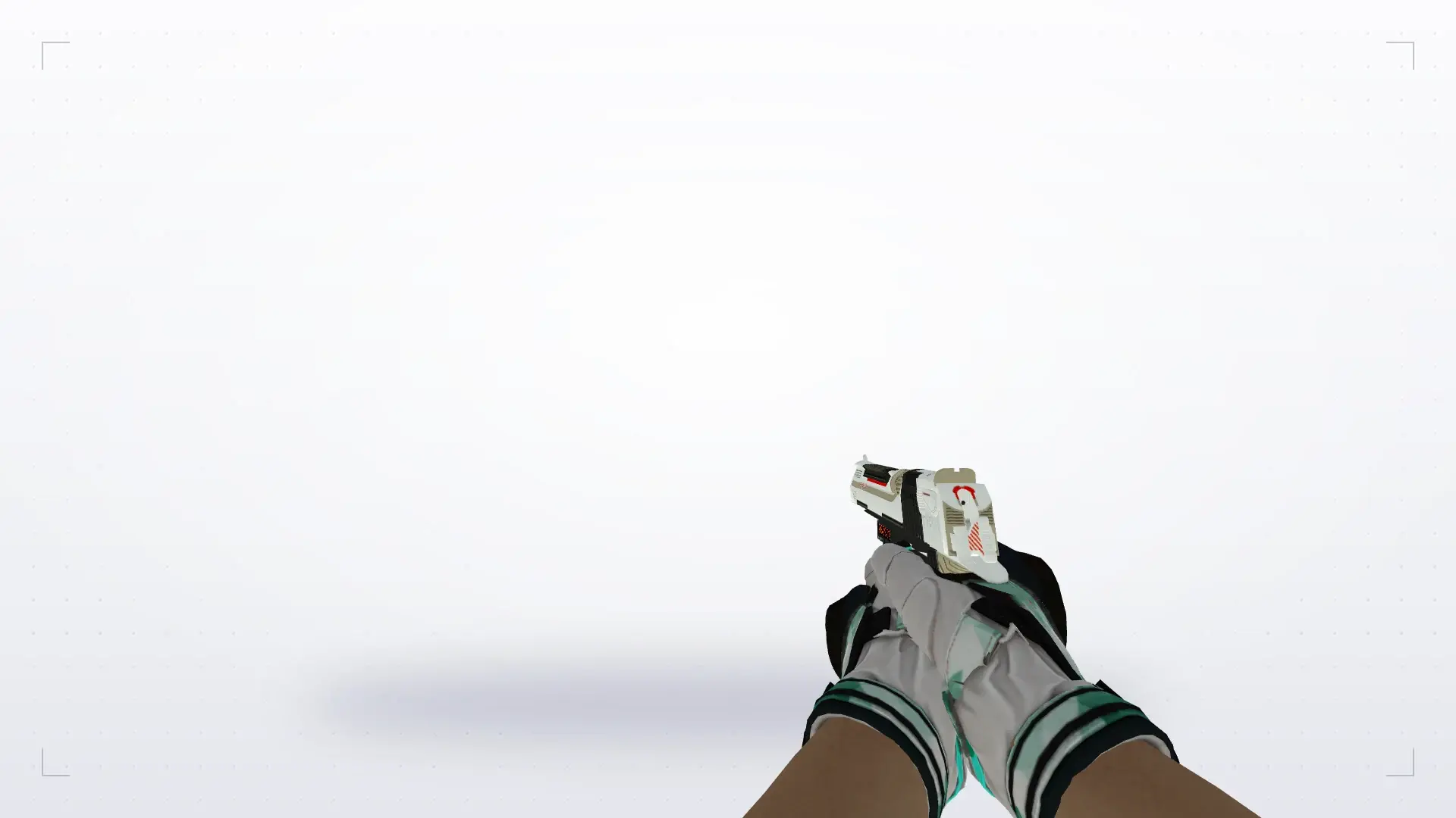 Desert Eagle — Moto Gloves Spearmint Pack — first person