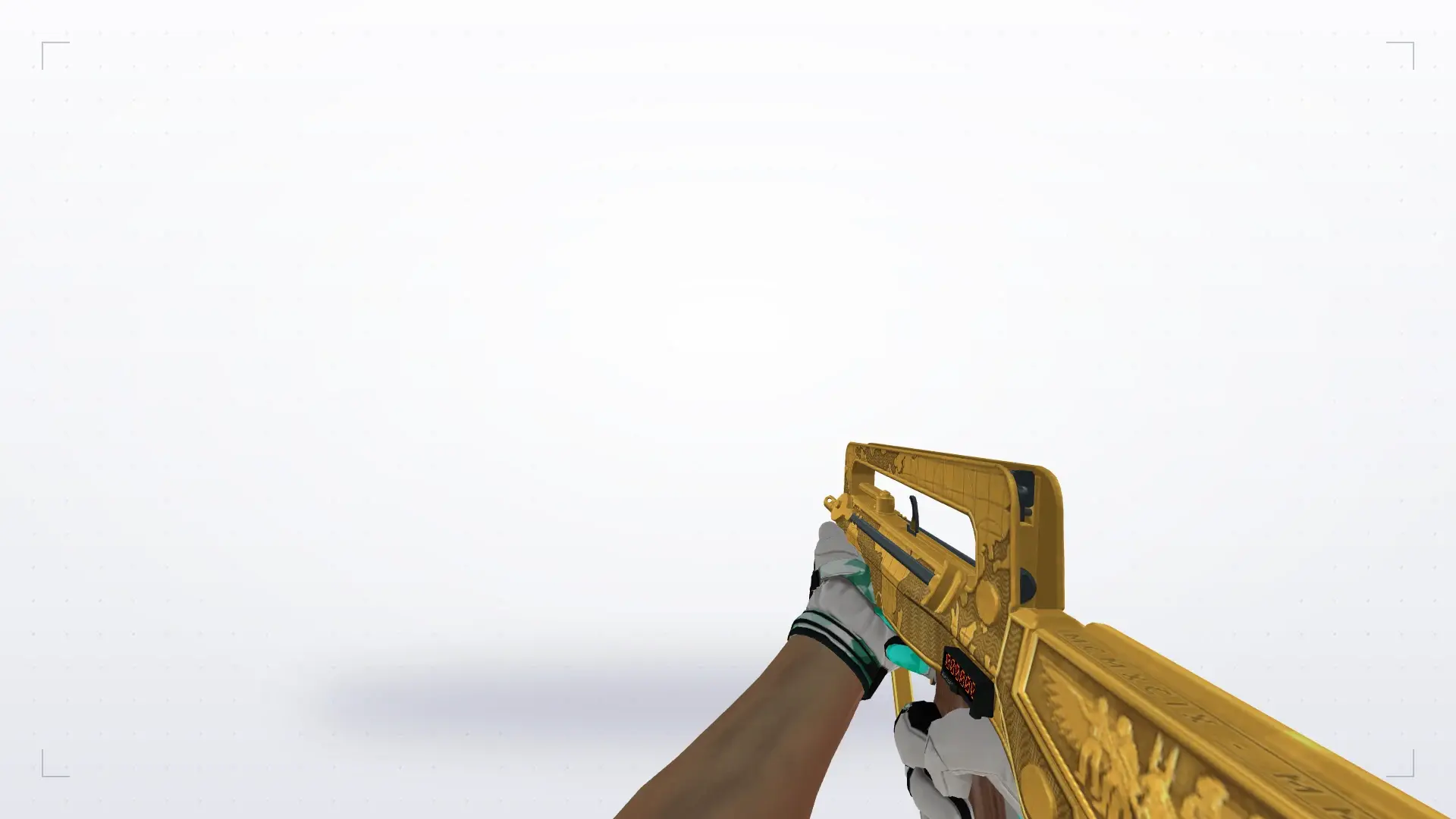 FAMAS — Moto Gloves Spearmint Pack — first person