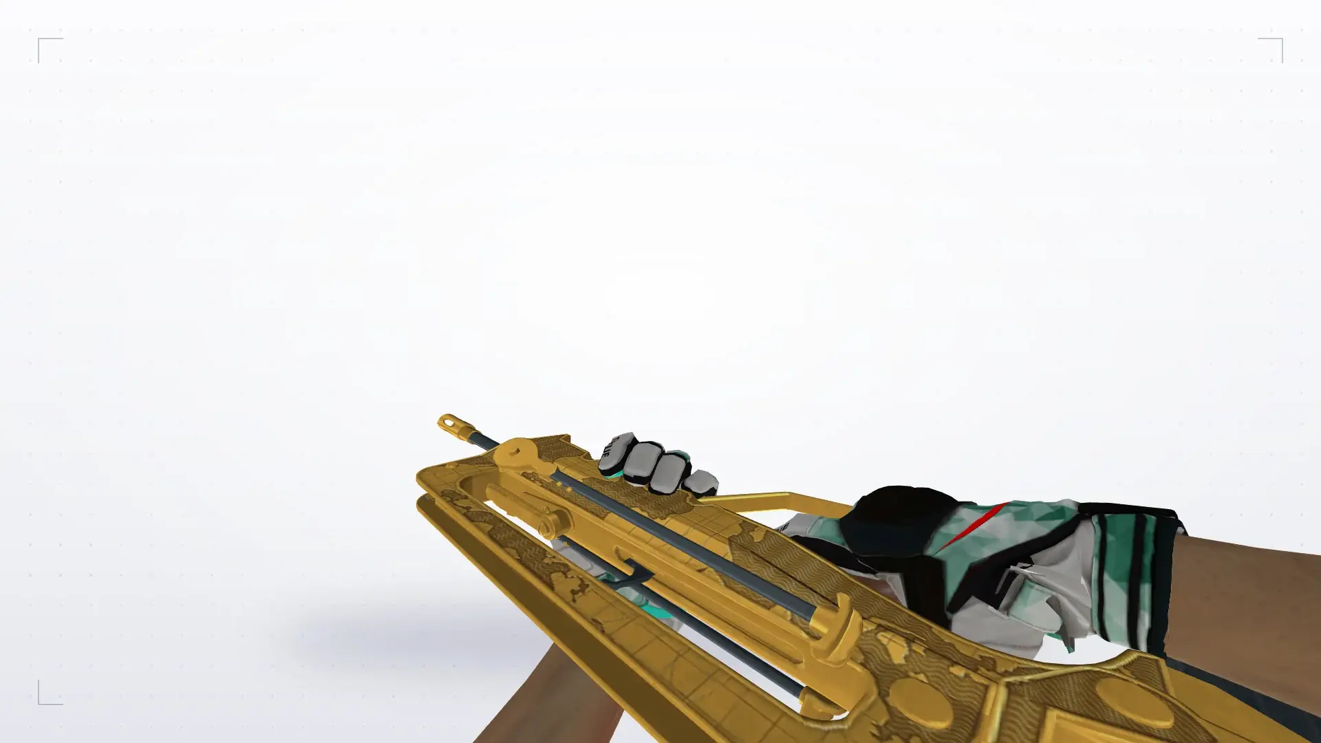 FAMAS — Moto Gloves Spearmint Pack — first person