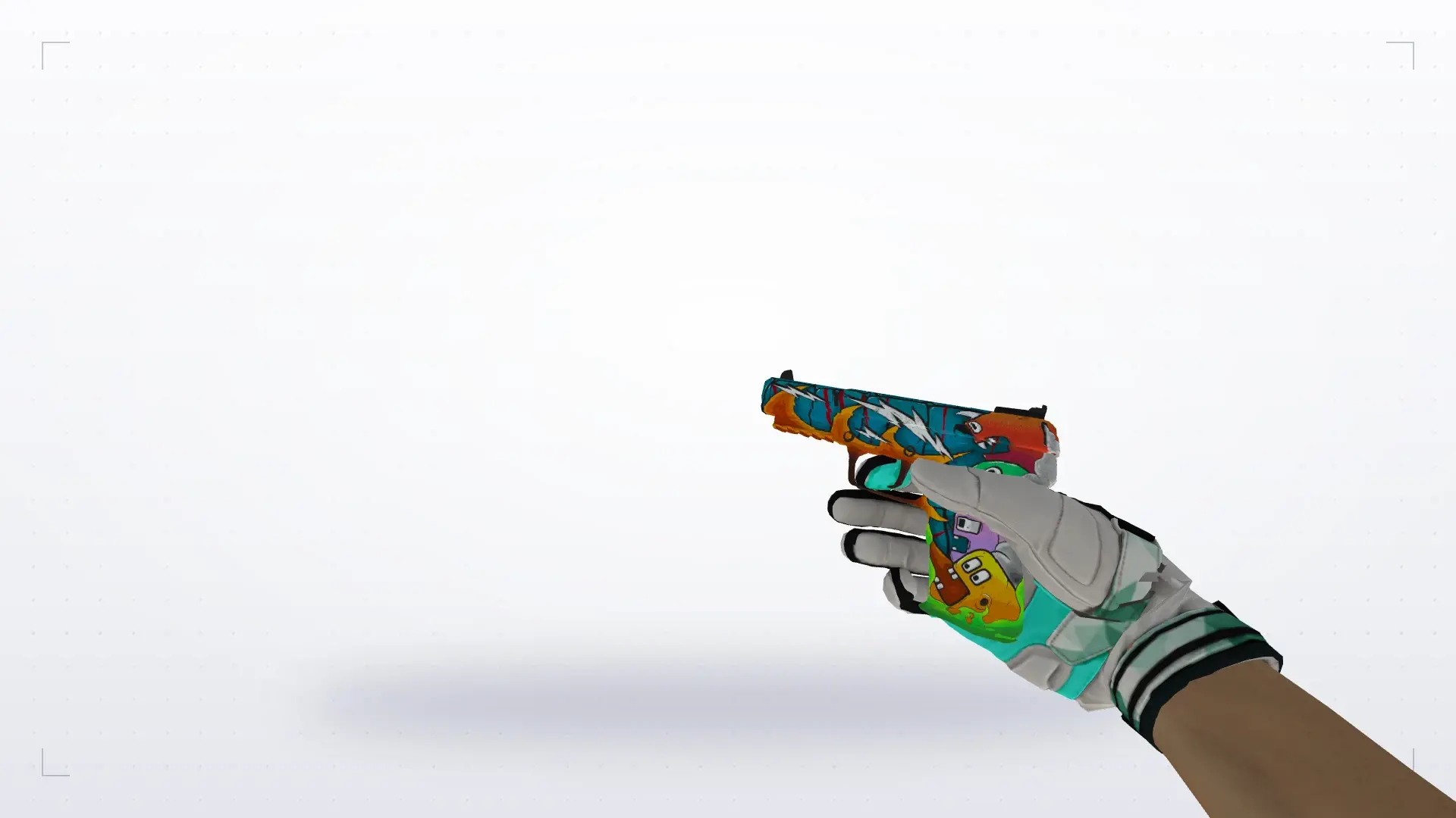 Five-SeveN — Moto Gloves Spearmint Pack — first person