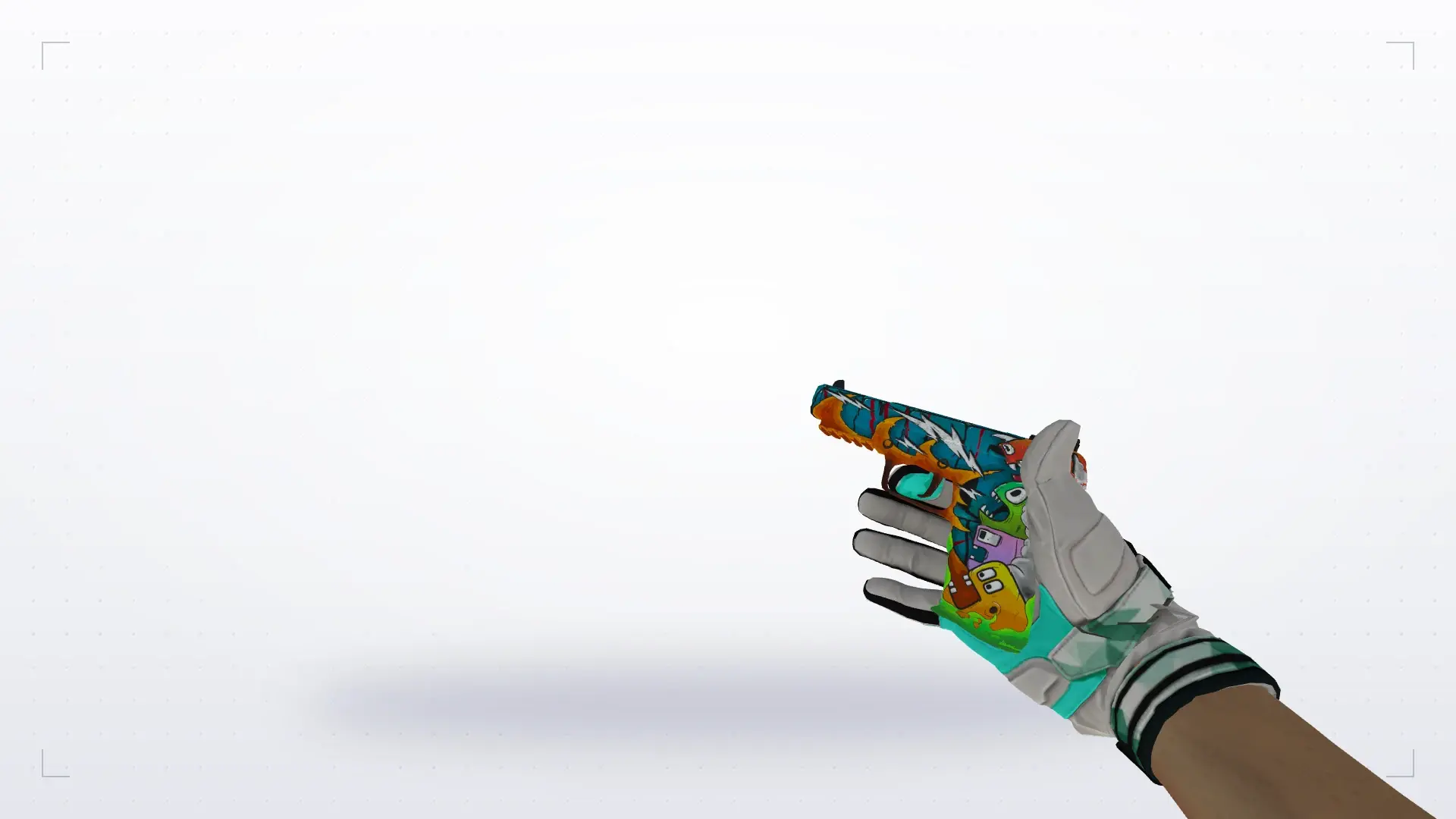 Five-SeveN — Moto Gloves Spearmint Pack — first person