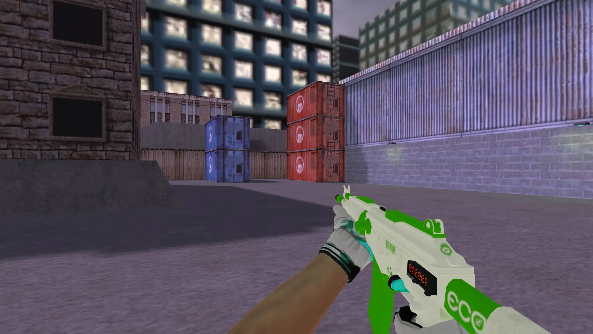 Galil AR — Moto Gloves Spearmint Pack — cs_assault (first person)