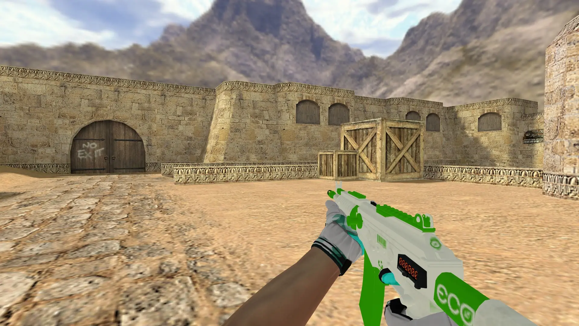 Galil AR — Moto Gloves Spearmint Pack — de_dust2 (first person)