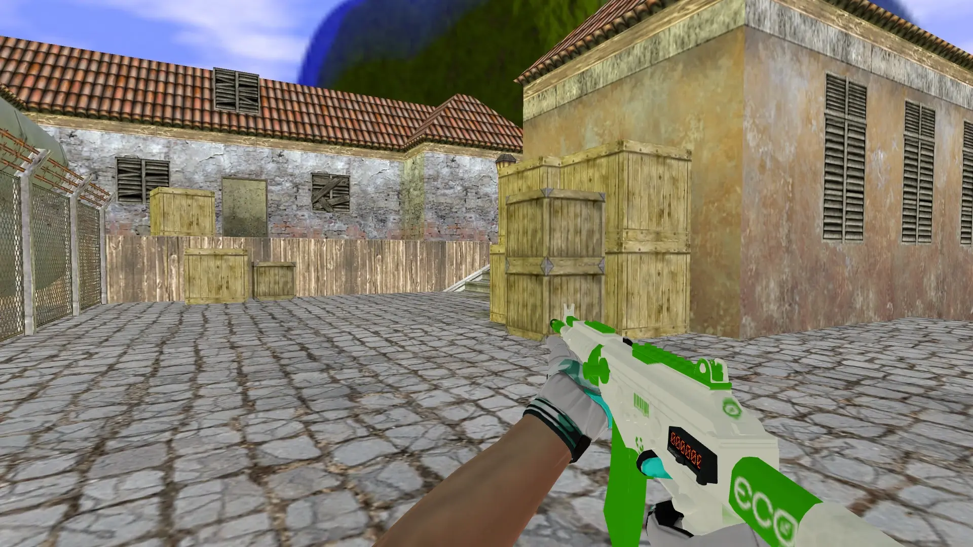 Galil AR — Moto Gloves Spearmint Pack — de_inferno (first person)