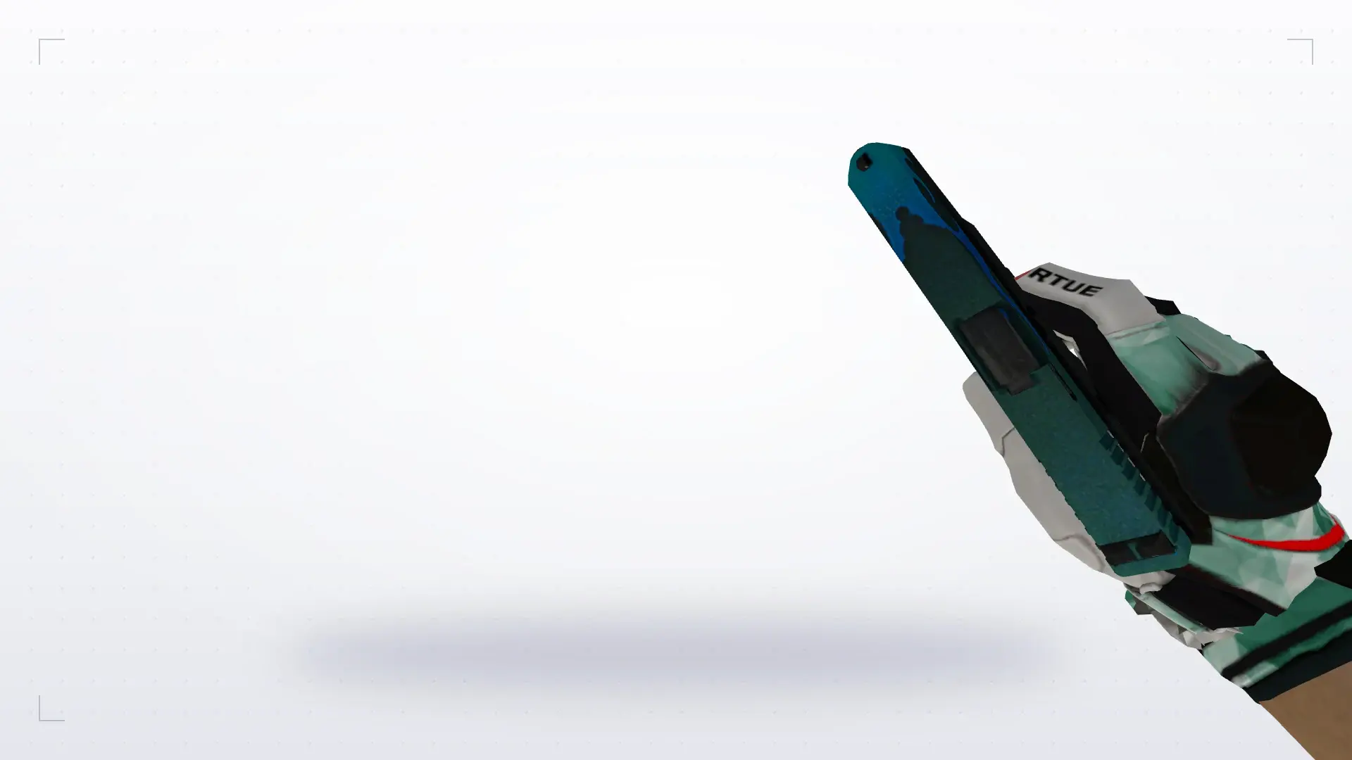 Glock-18 — Moto Gloves Spearmint Pack — first person