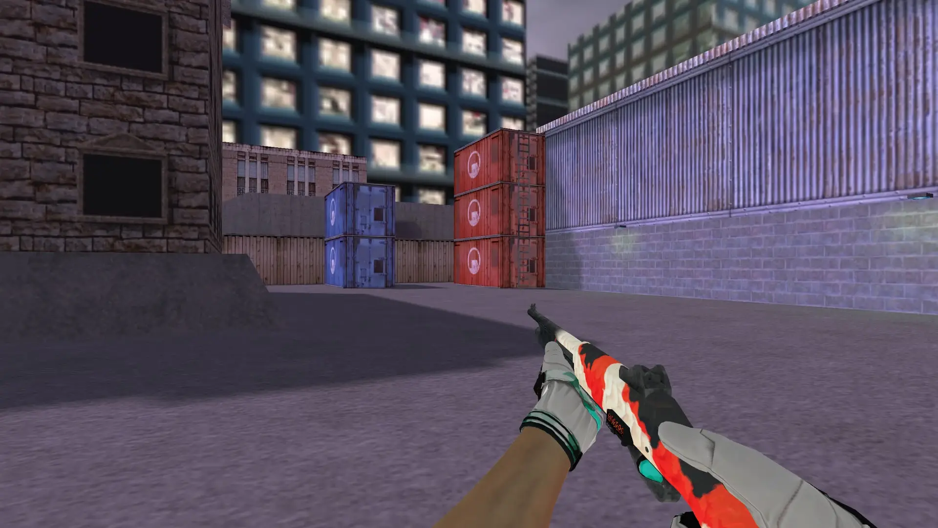 M3 — Moto Gloves Spearmint Pack — cs_assault (first person)