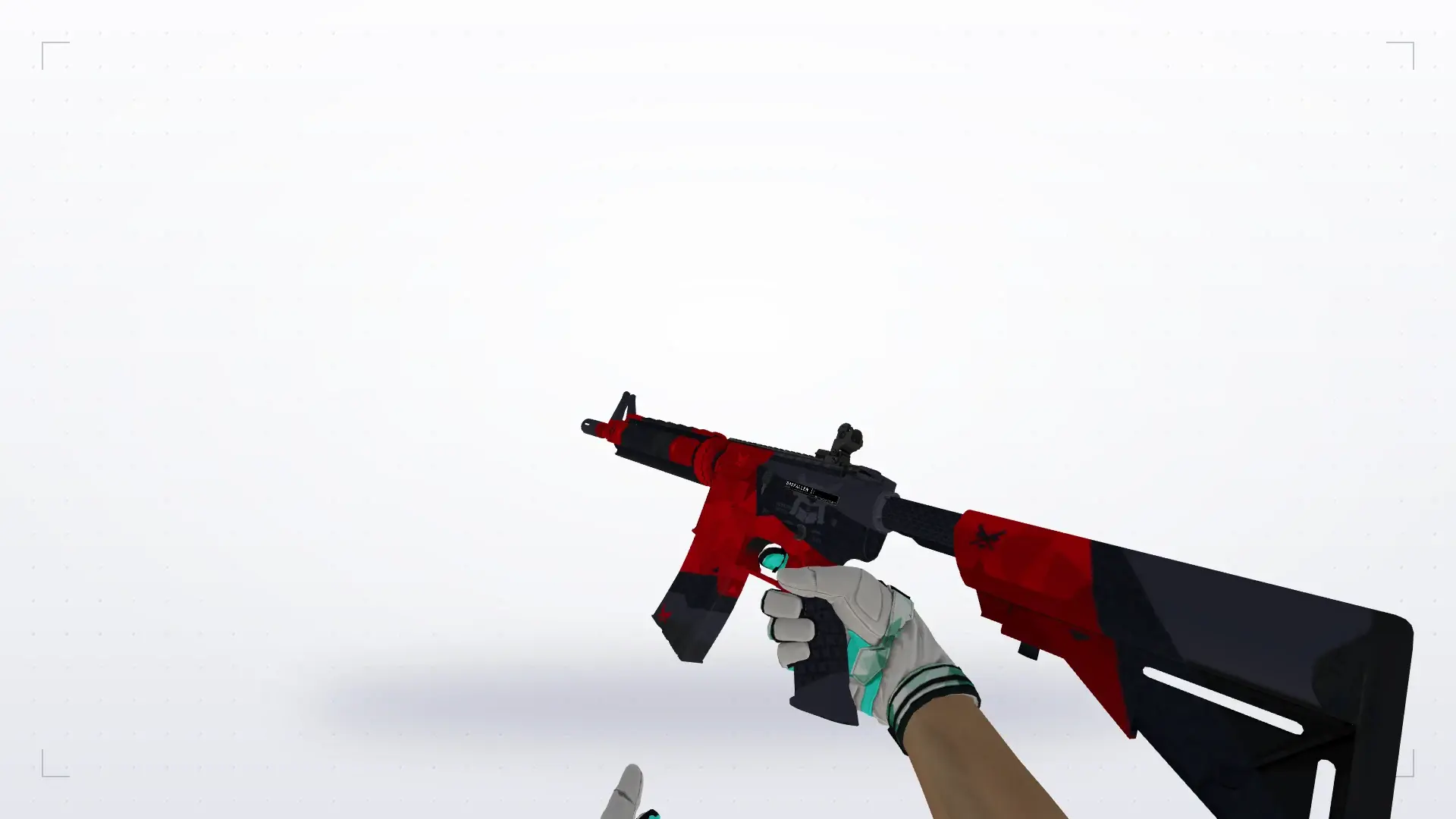 M4A1 — Moto Gloves Spearmint Pack — first person