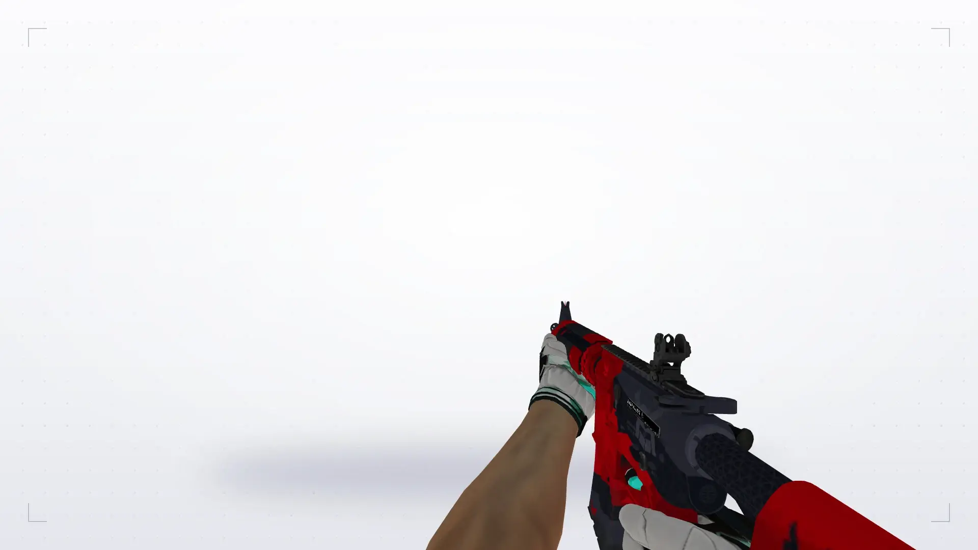 M4A1 — Moto Gloves Spearmint Pack — first person