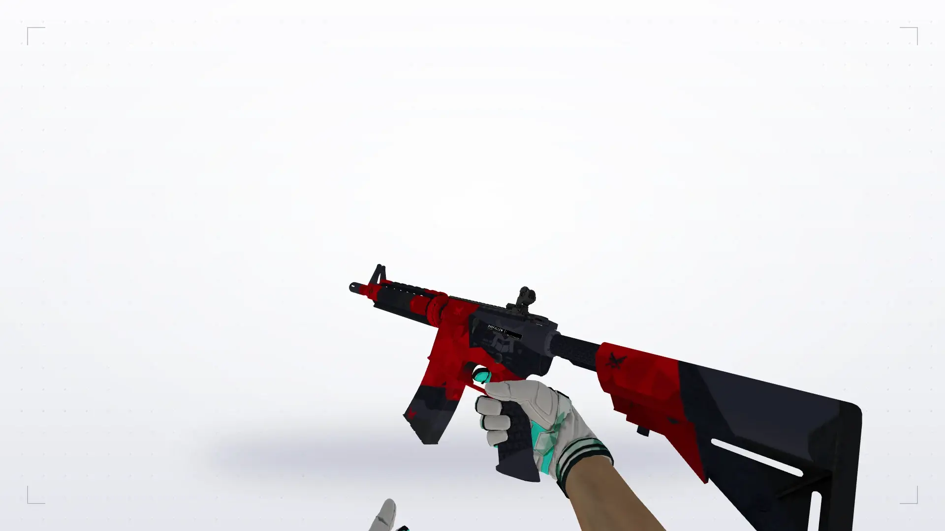 M4A1 — Moto Gloves Spearmint Pack — first person