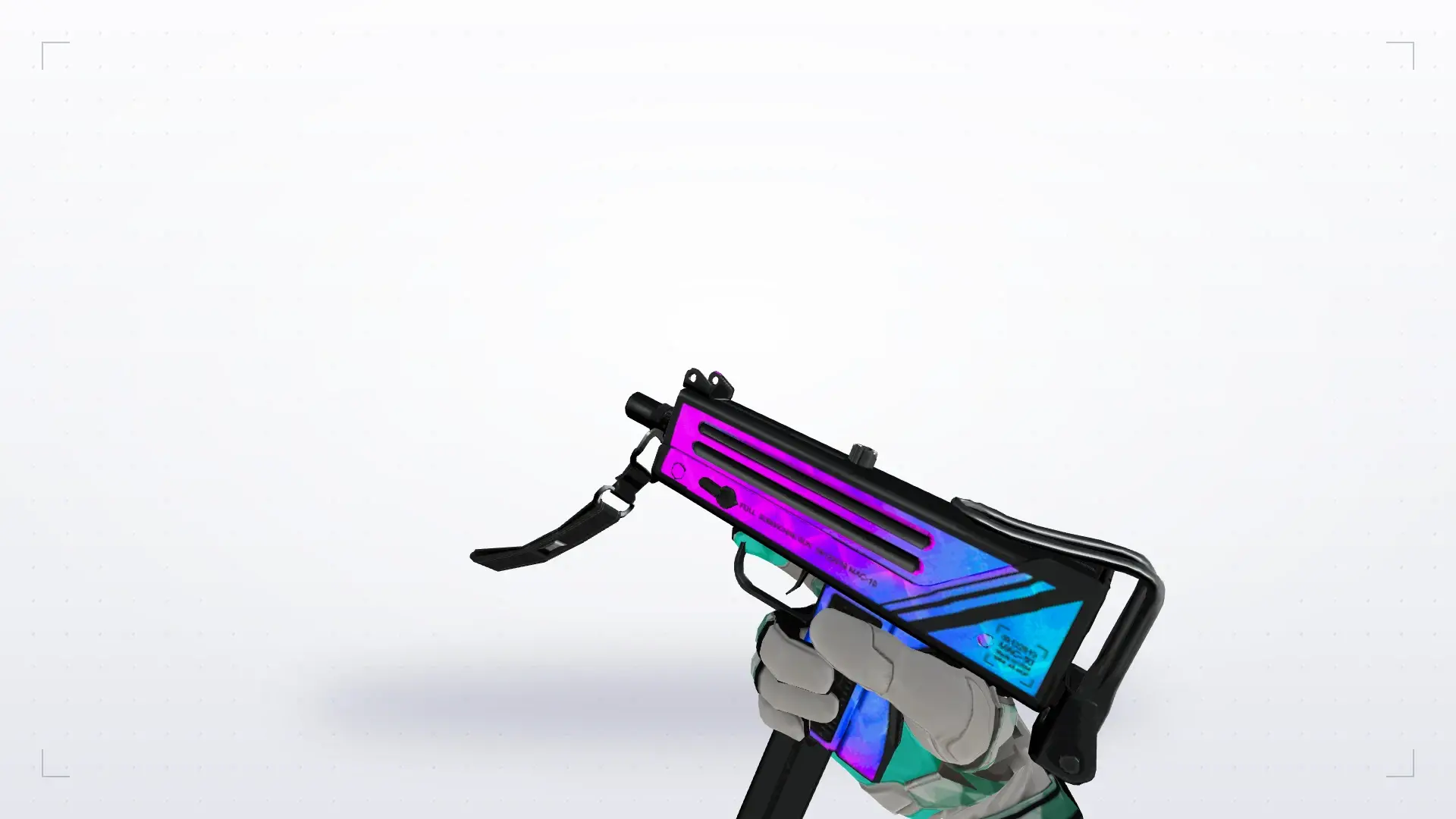 MAC-10 — Moto Gloves Spearmint Pack — first person