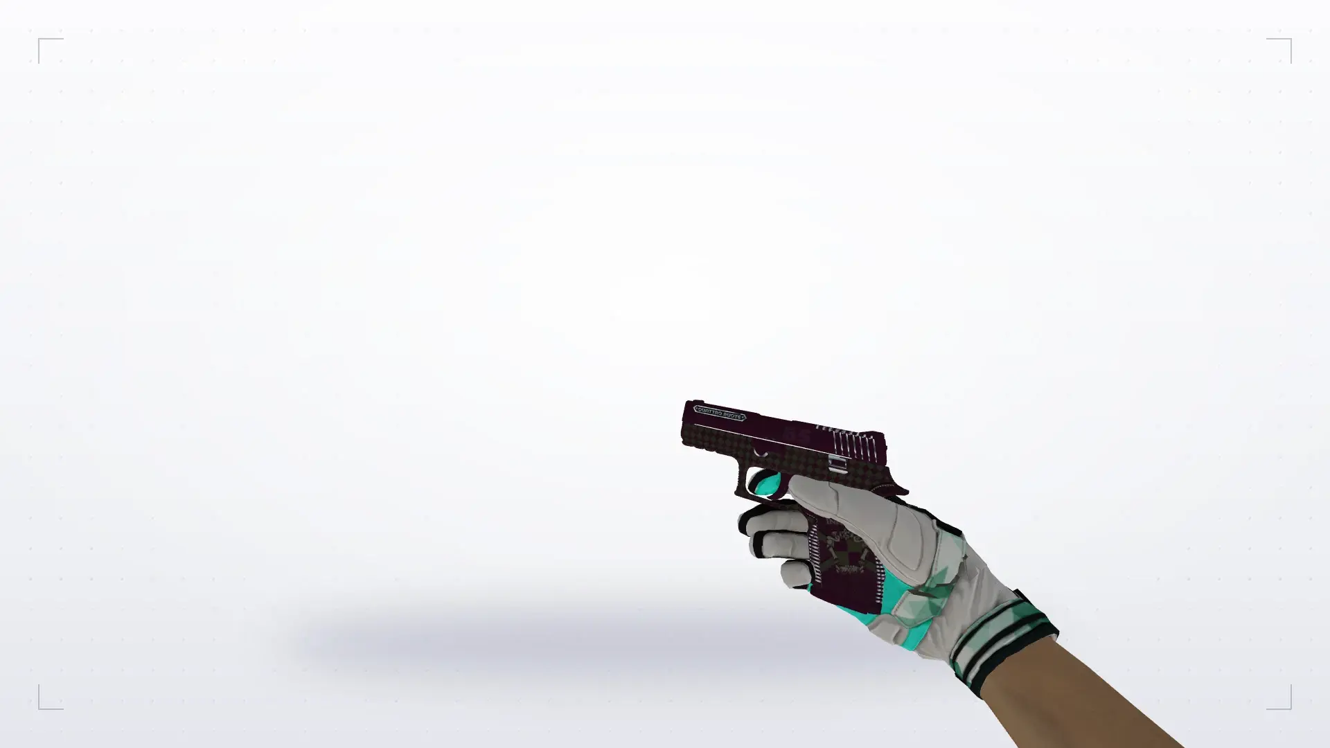 P228 — Moto Gloves Spearmint Pack — first person