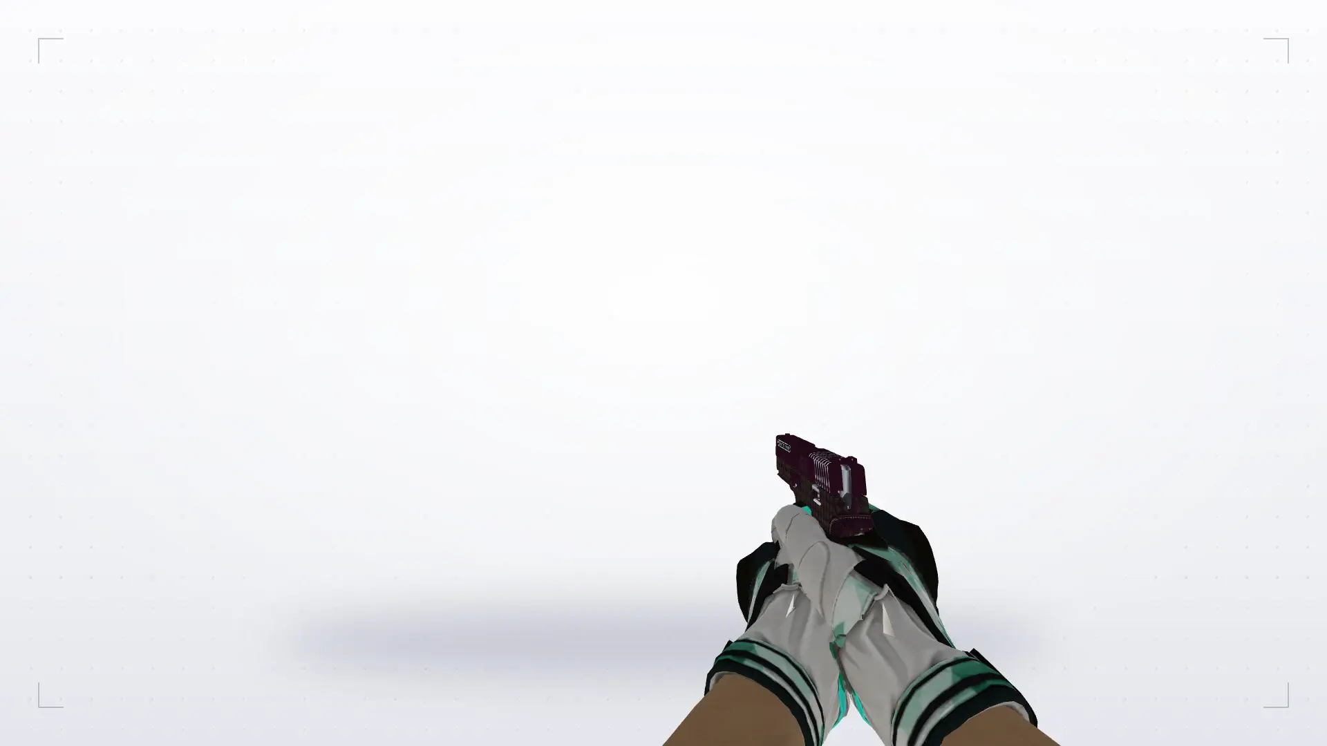 P228 — Moto Gloves Spearmint Pack — first person