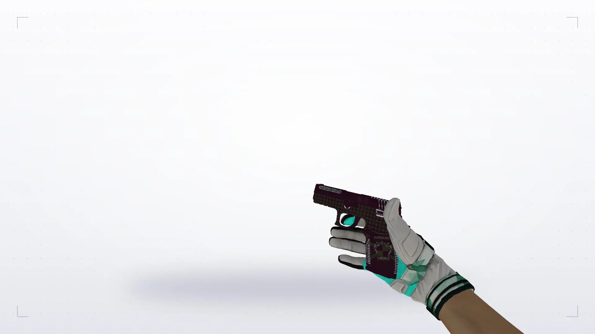 P228 — Moto Gloves Spearmint Pack — first person
