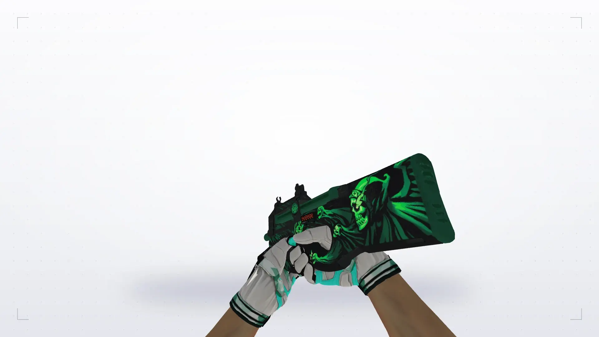 P90 — Moto Gloves Spearmint Pack — first person