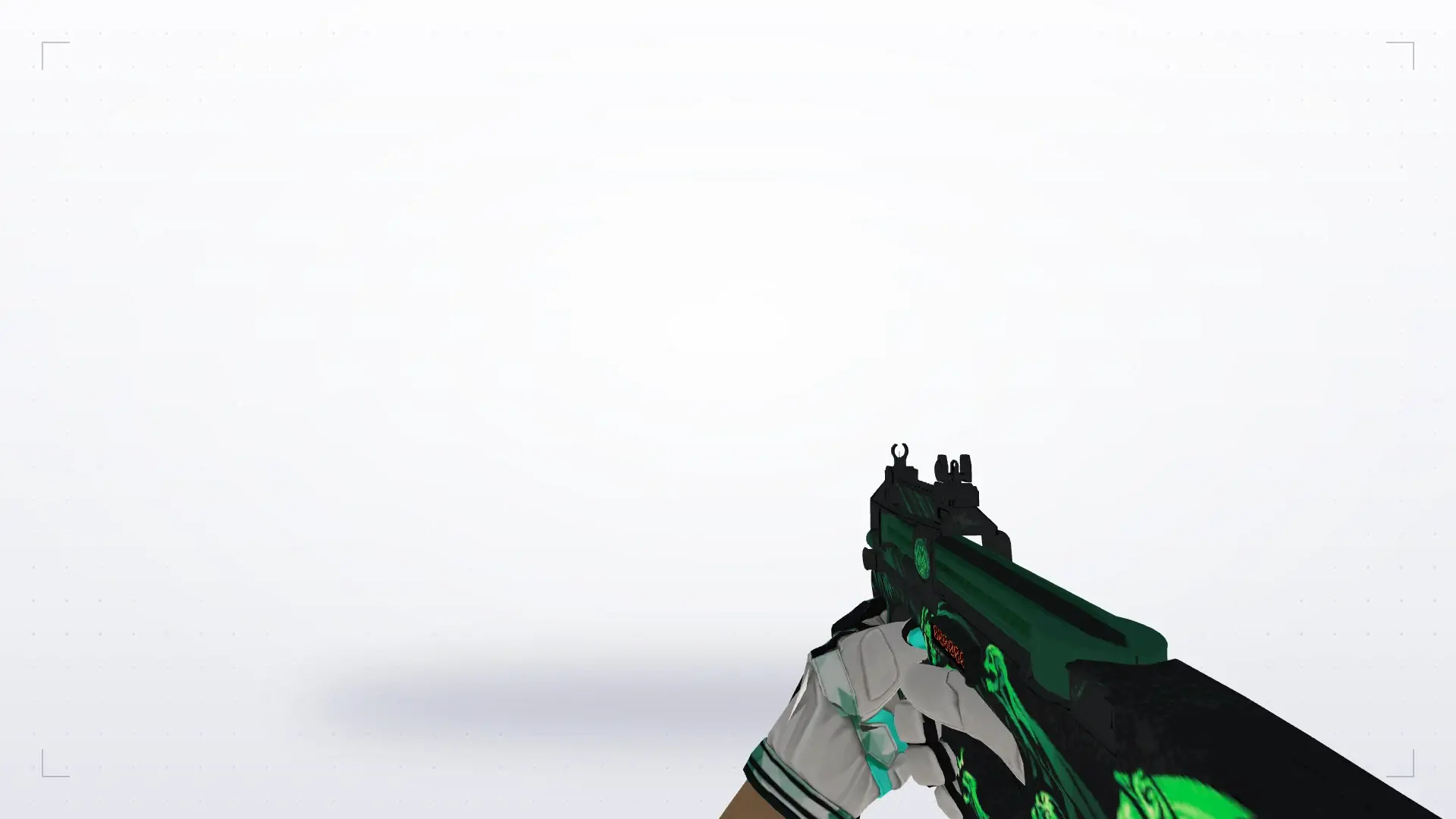 P90 — Moto Gloves Spearmint Pack — first person