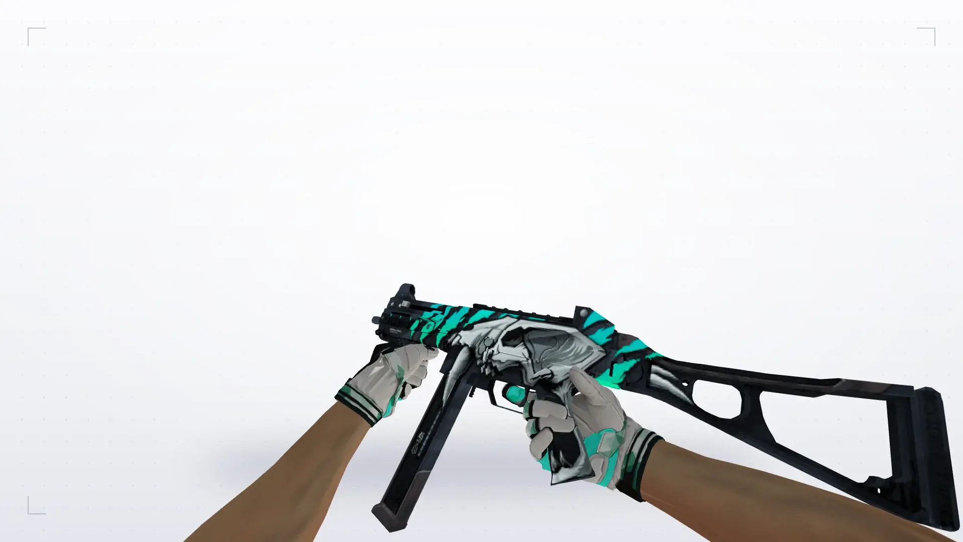 UMP-45 — Moto Gloves Spearmint Pack — first person