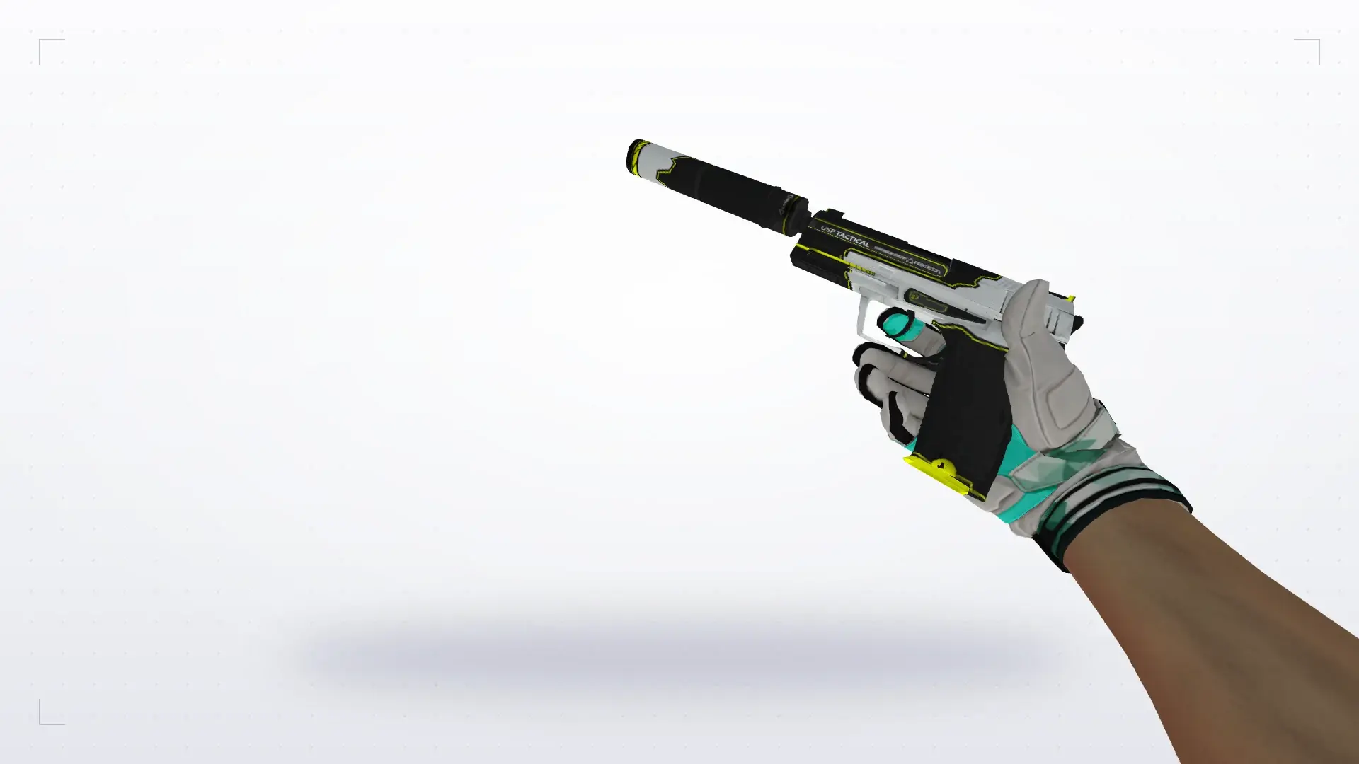 USP — Moto Gloves Spearmint Pack — first person