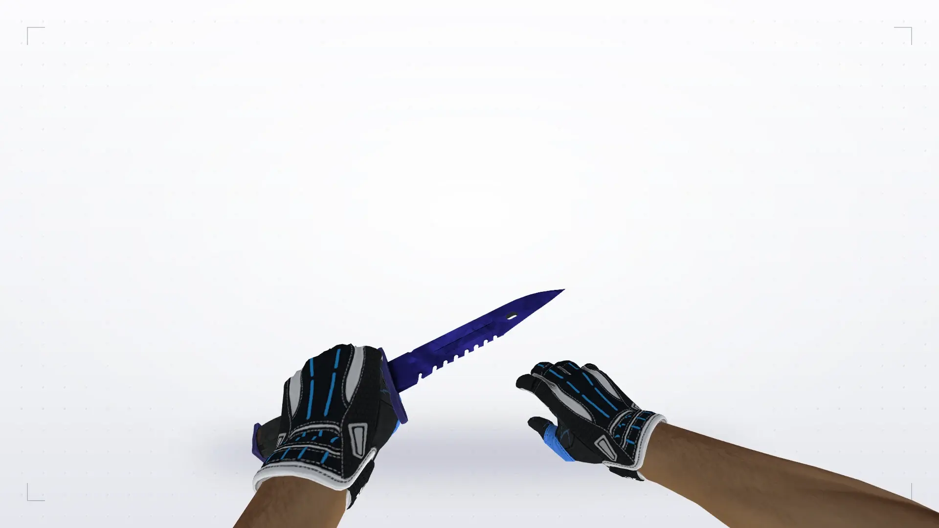 M9 Sapphire — Sport Gloves Superconductor Pack — first person