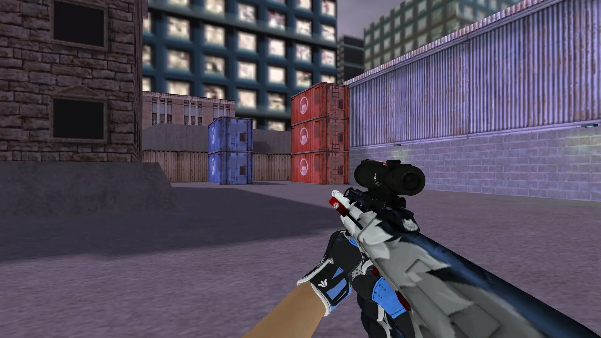 AUG — Sport Gloves Superconductor Pack — cs_assault (first person)