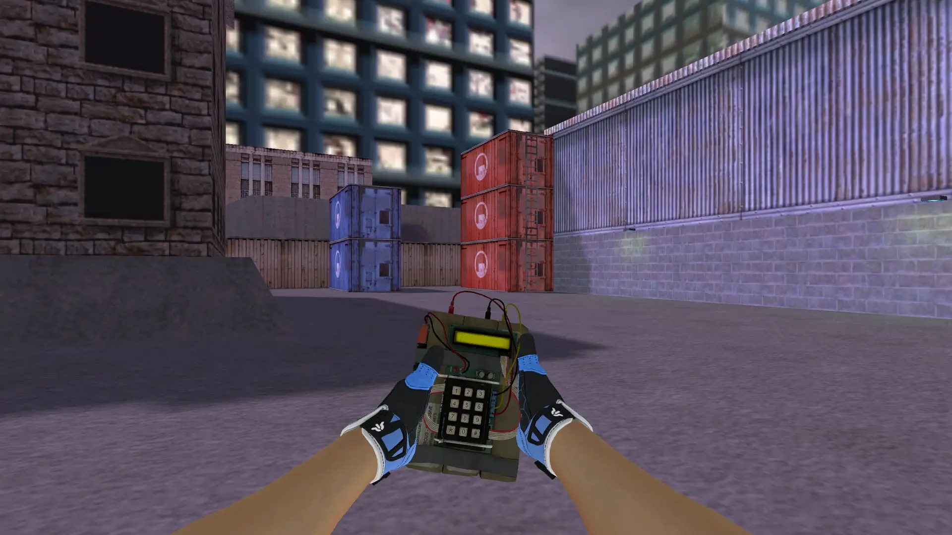 C4 — Sport Gloves Superconductor Pack — cs_assault (first person)