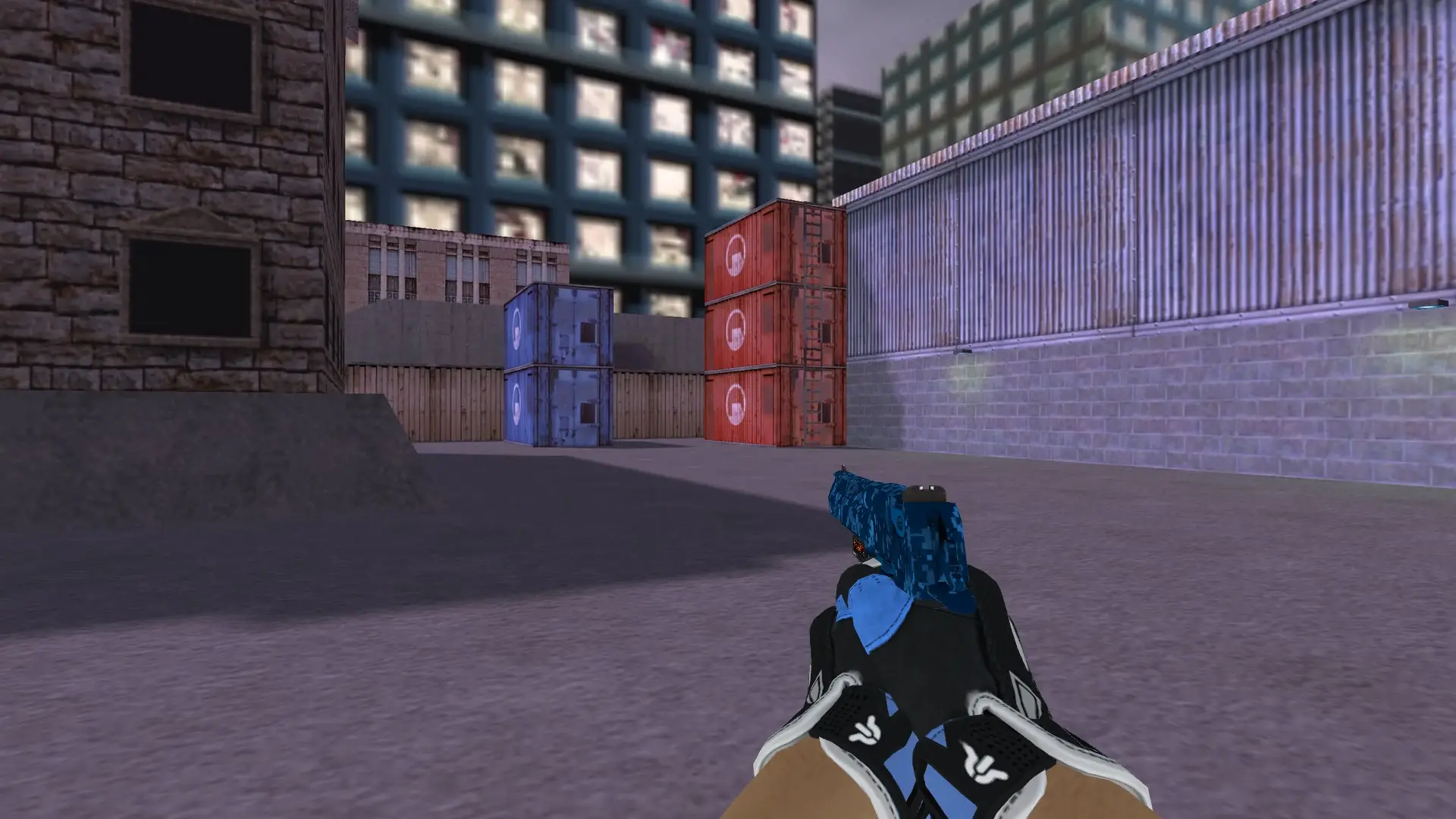 Desert Eagle — Sport Gloves Superconductor Pack — cs_assault (first person)