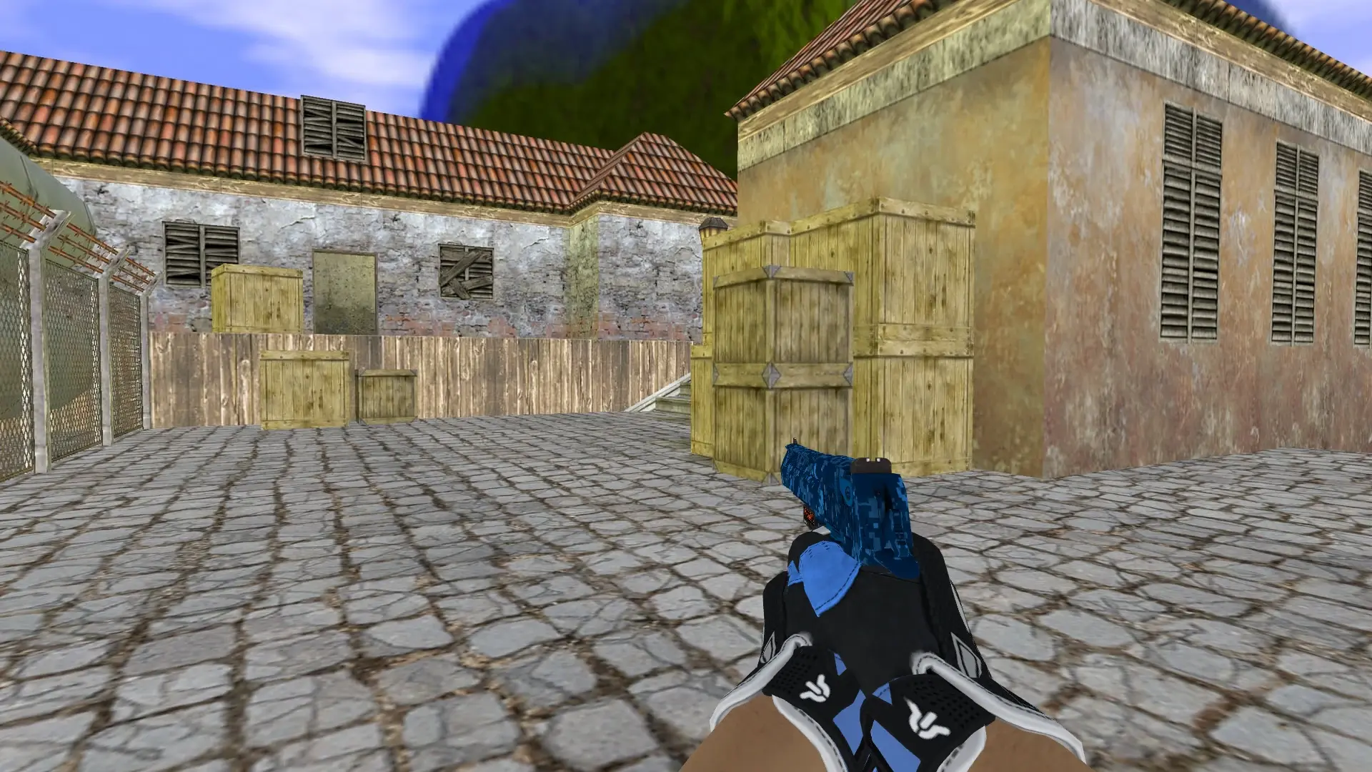 Desert Eagle — Sport Gloves Superconductor Pack — de_inferno (first person)