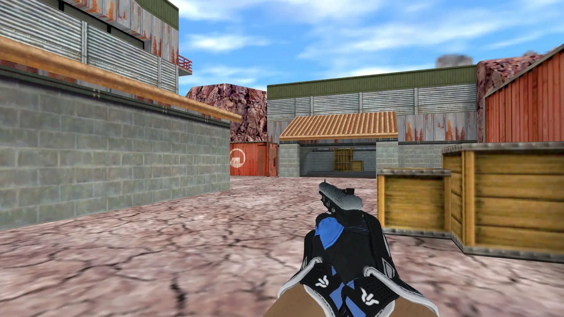 Five-SeveN — Sport Gloves Superconductor Pack — de_nuke (first person)