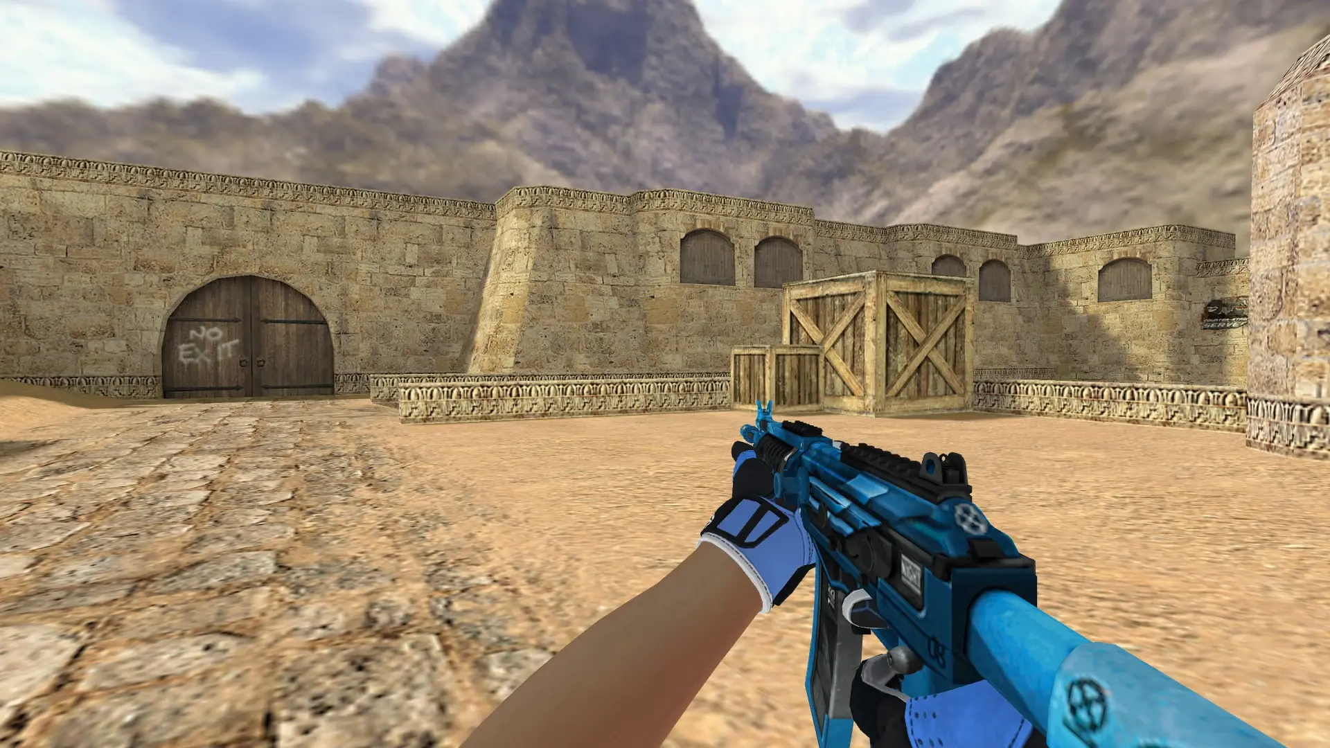 Galil AR — Sport Gloves Superconductor Pack — de_dust2 (first person)
