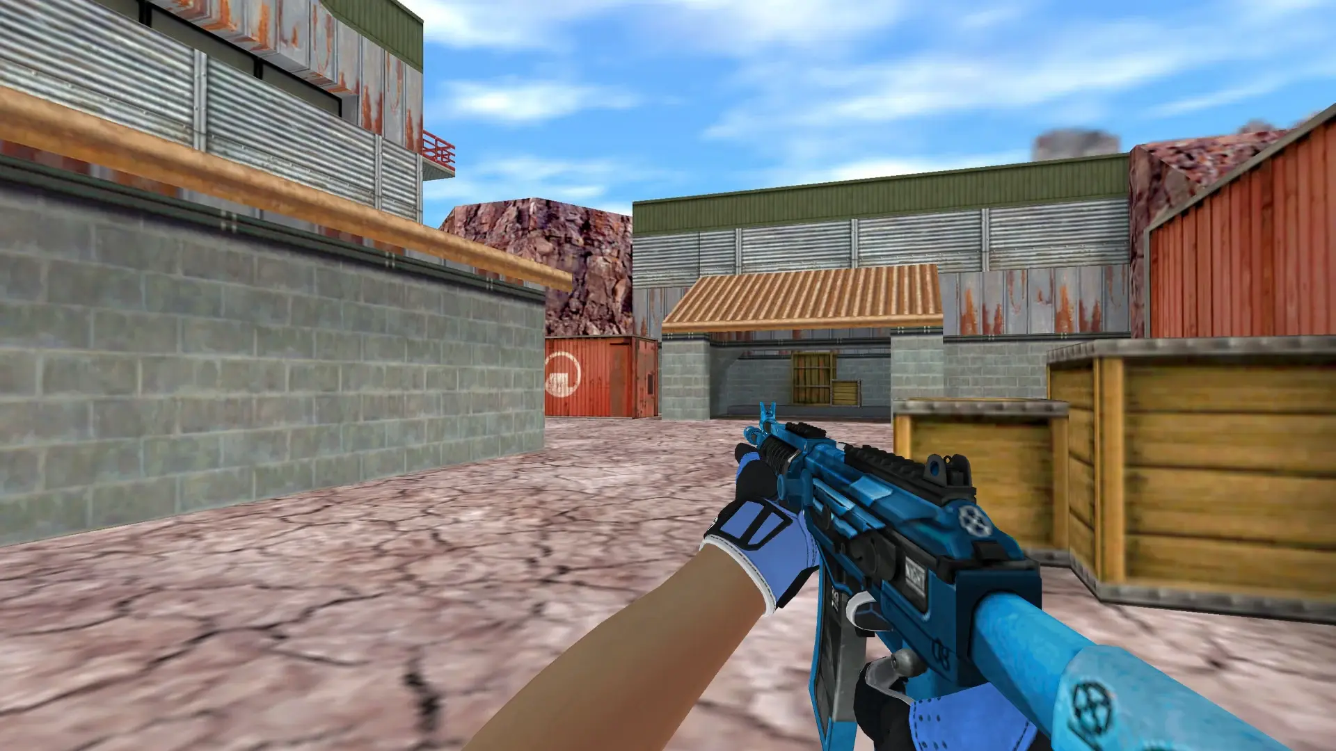 Galil AR — Sport Gloves Superconductor Pack — de_nuke (first person)