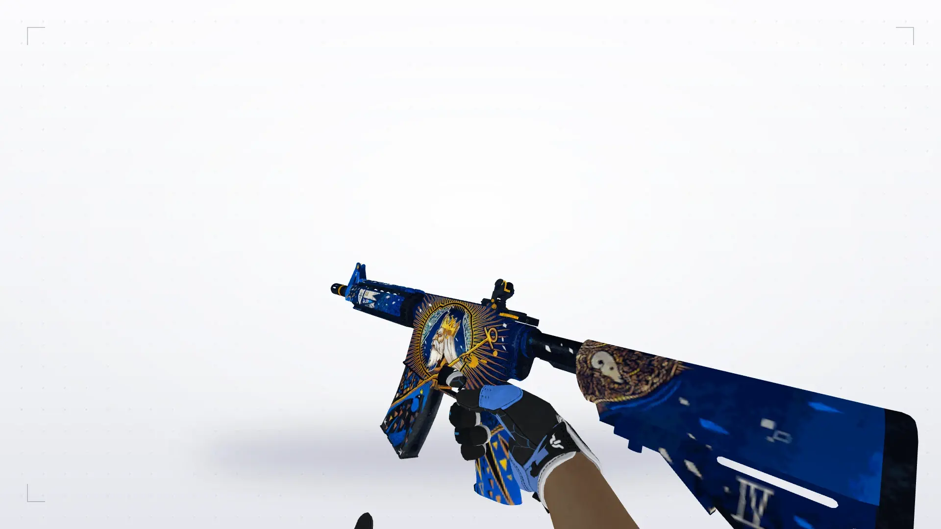 M4A1 — Sport Gloves Superconductor Pack — first person