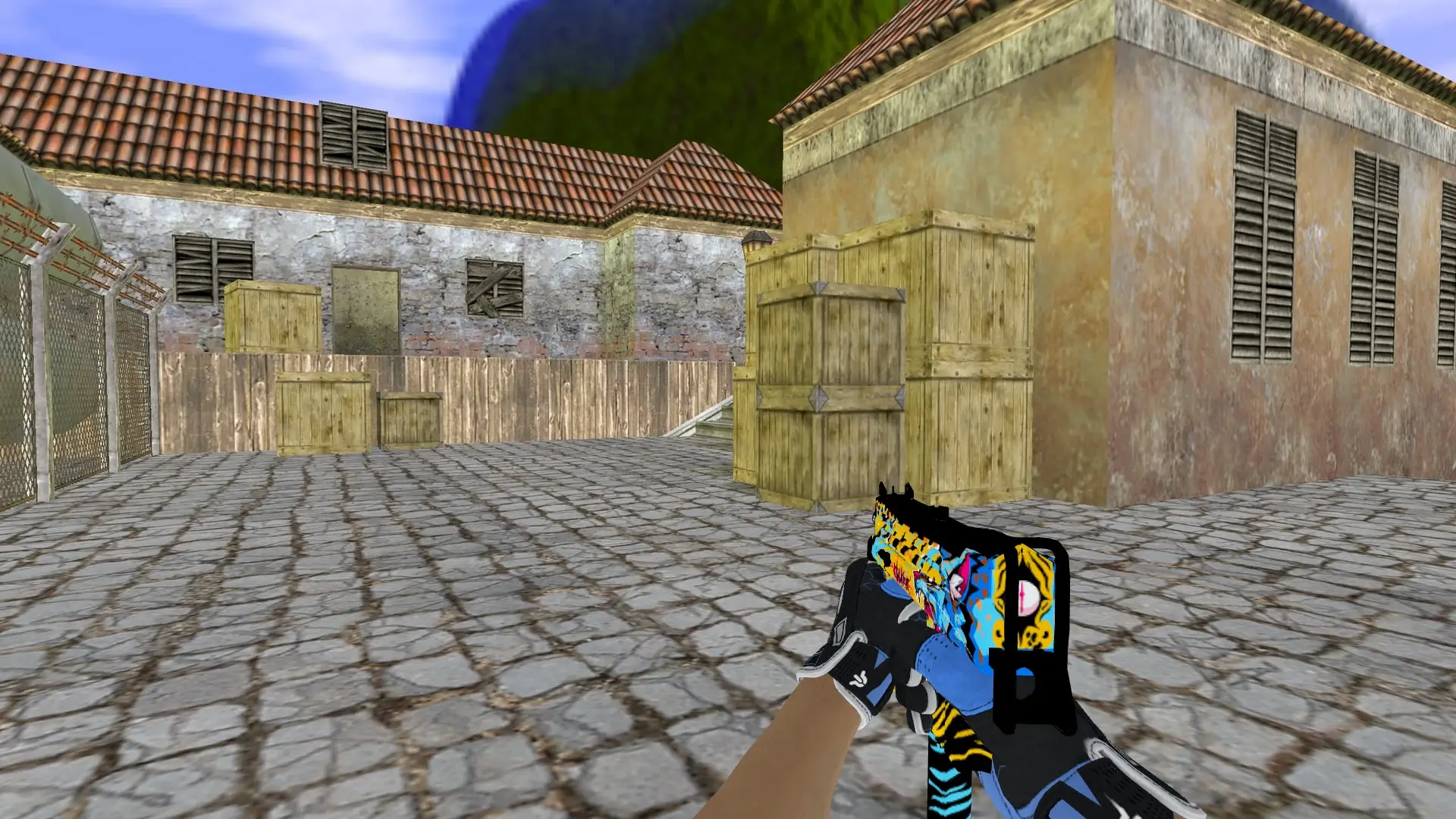 MAC-10 — Sport Gloves Superconductor Pack — de_inferno (first person)