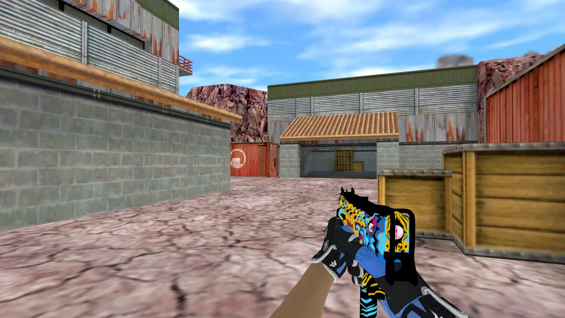 MAC-10 — Sport Gloves Superconductor Pack — de_nuke (first person)