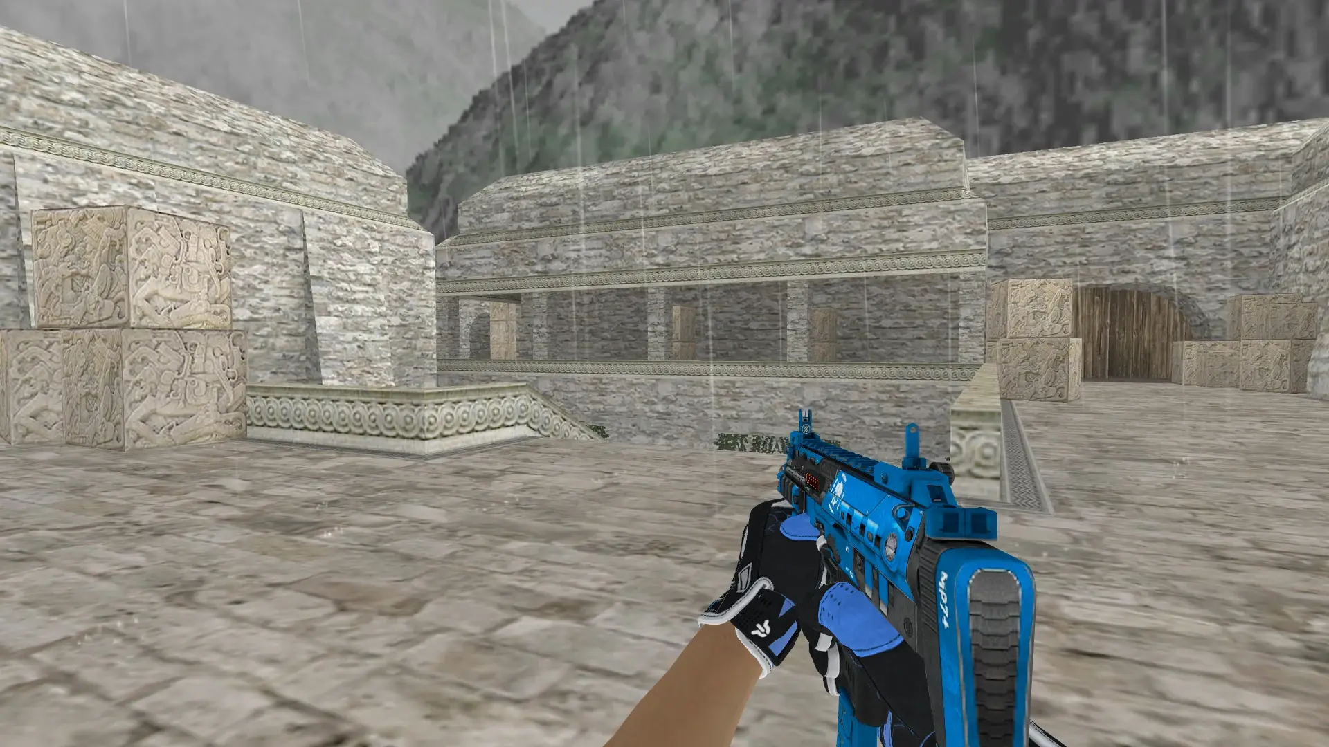 MP5 — Sport Gloves Superconductor Pack — de_aztec (first person)
