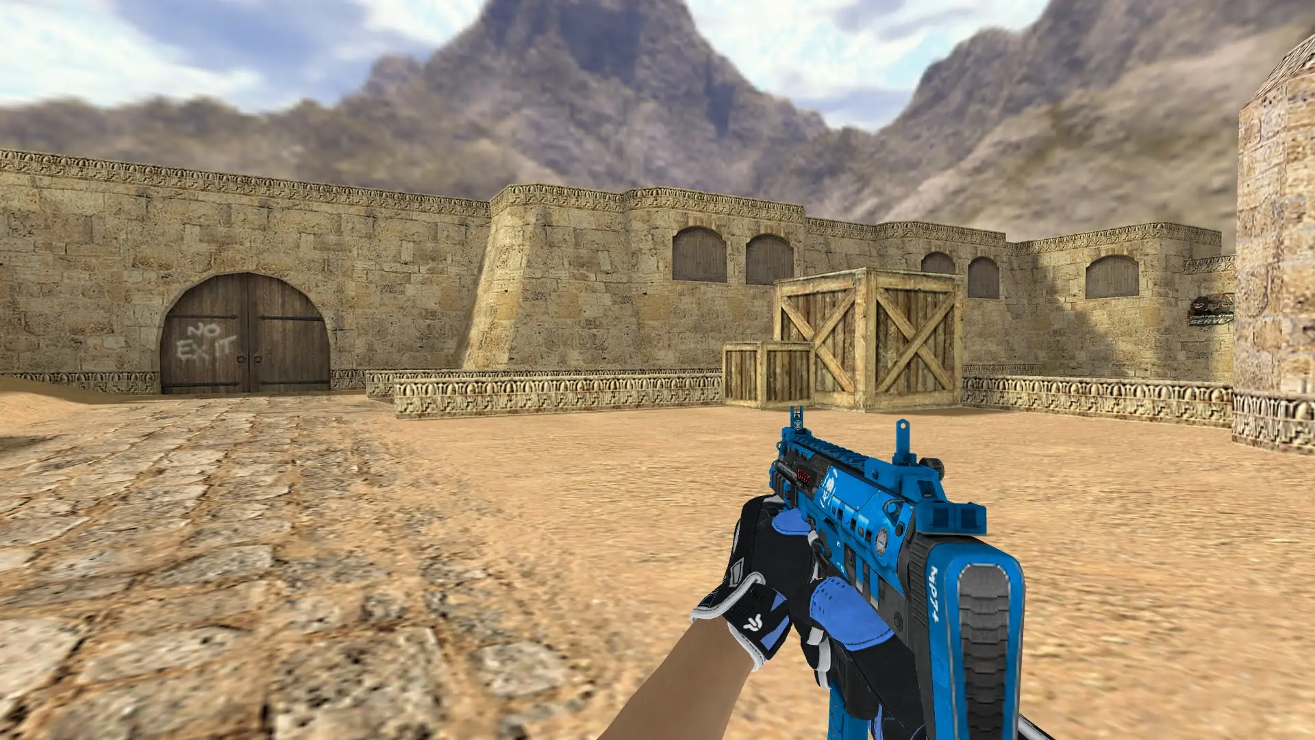 MP5 — Sport Gloves Superconductor Pack — de_dust2 (first person)
