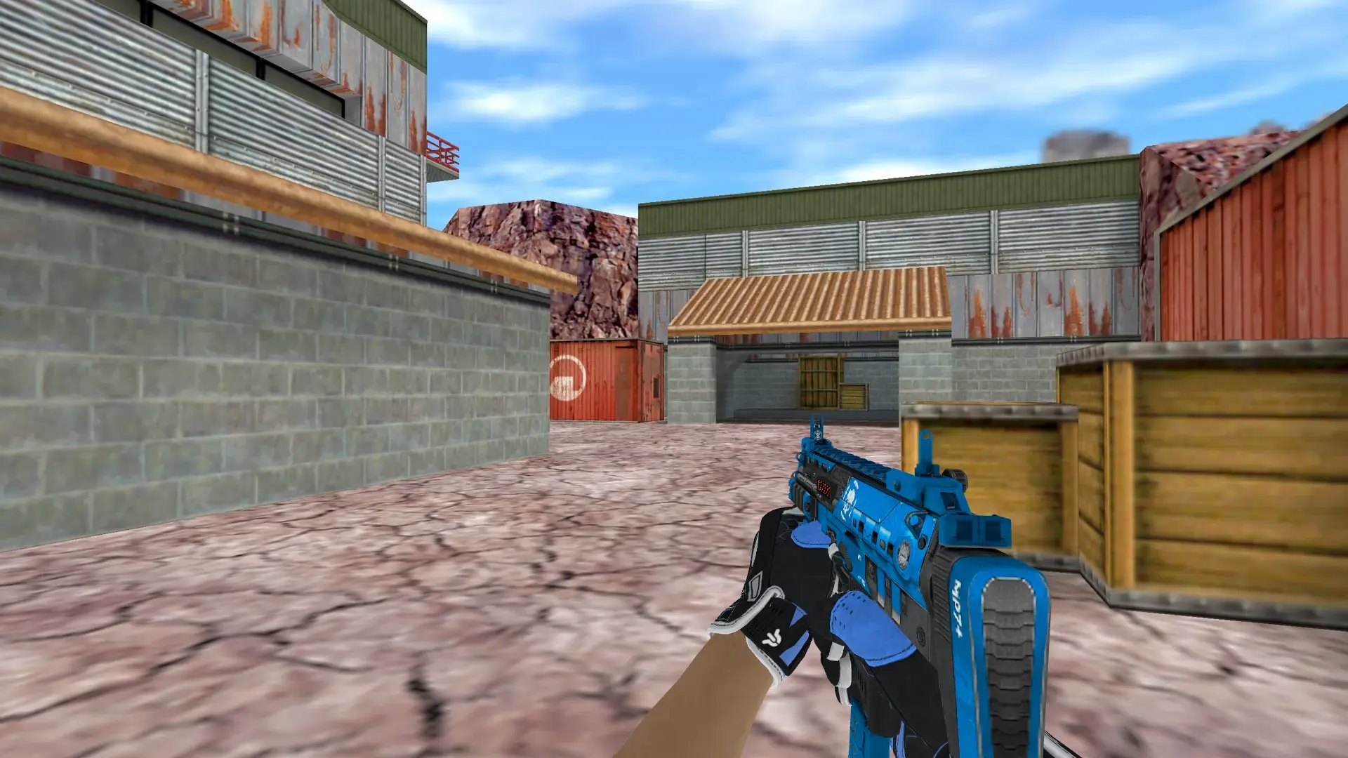 MP5 — Sport Gloves Superconductor Pack — de_nuke (first person)