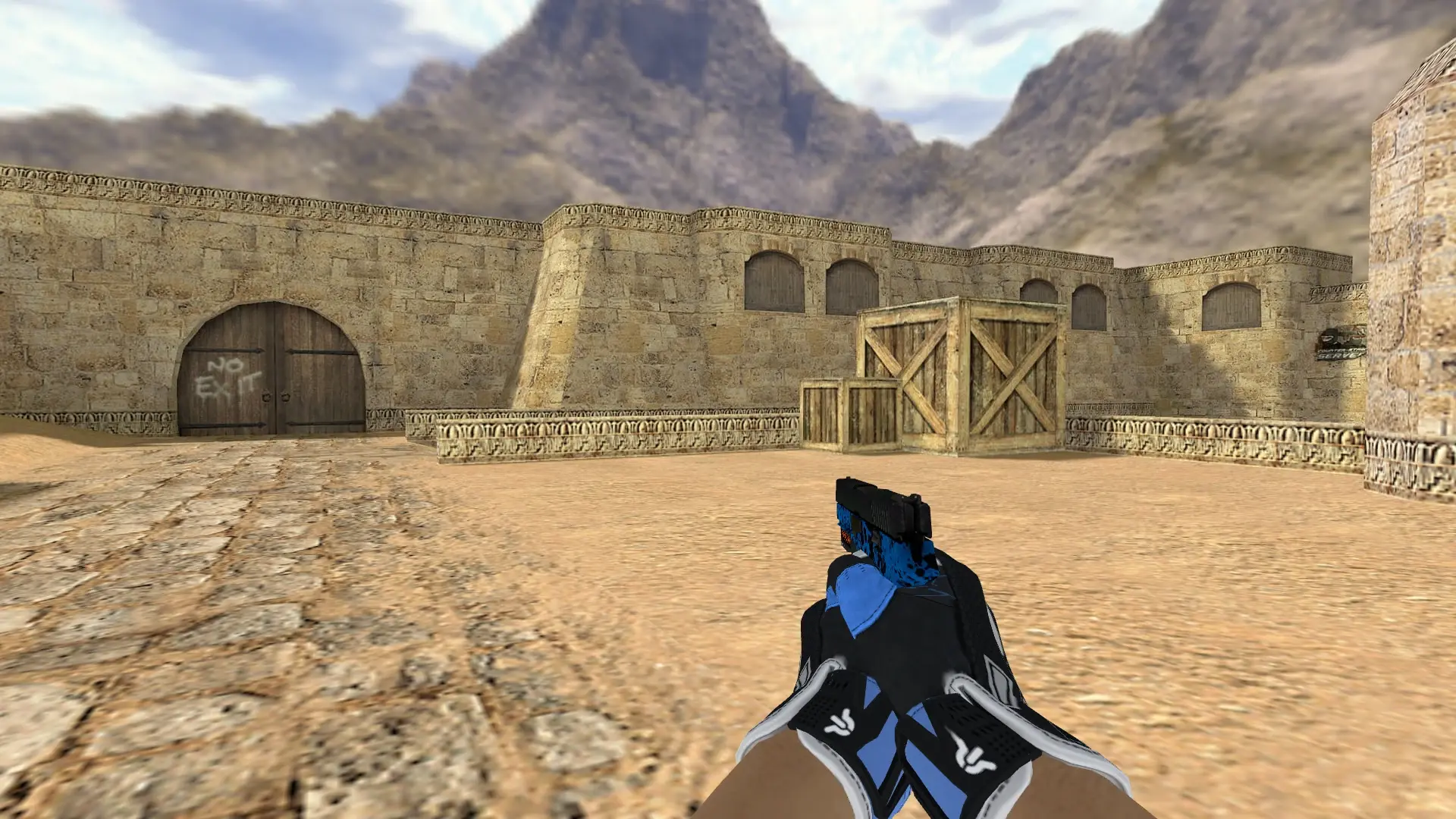 P228 — Sport Gloves Superconductor Pack — de_dust2 (first person)