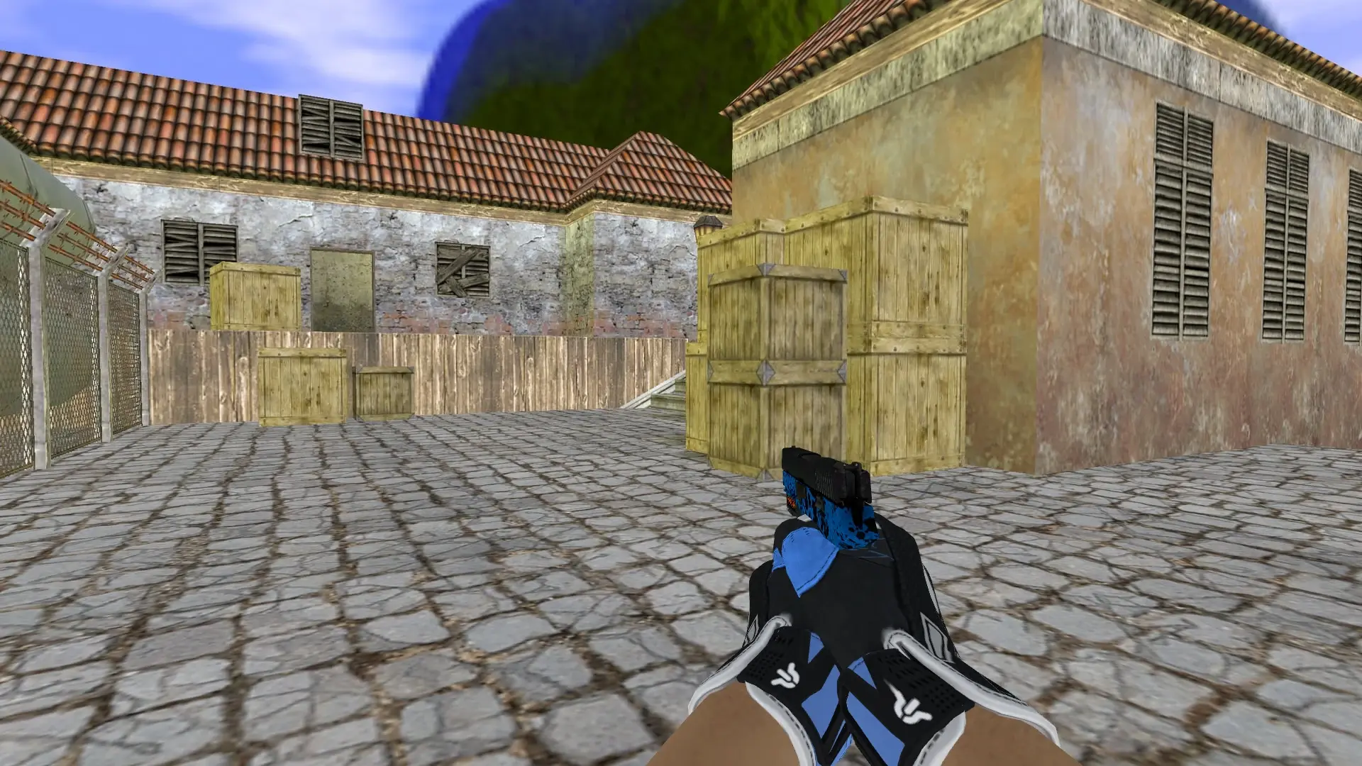 P228 — Sport Gloves Superconductor Pack — de_inferno (first person)