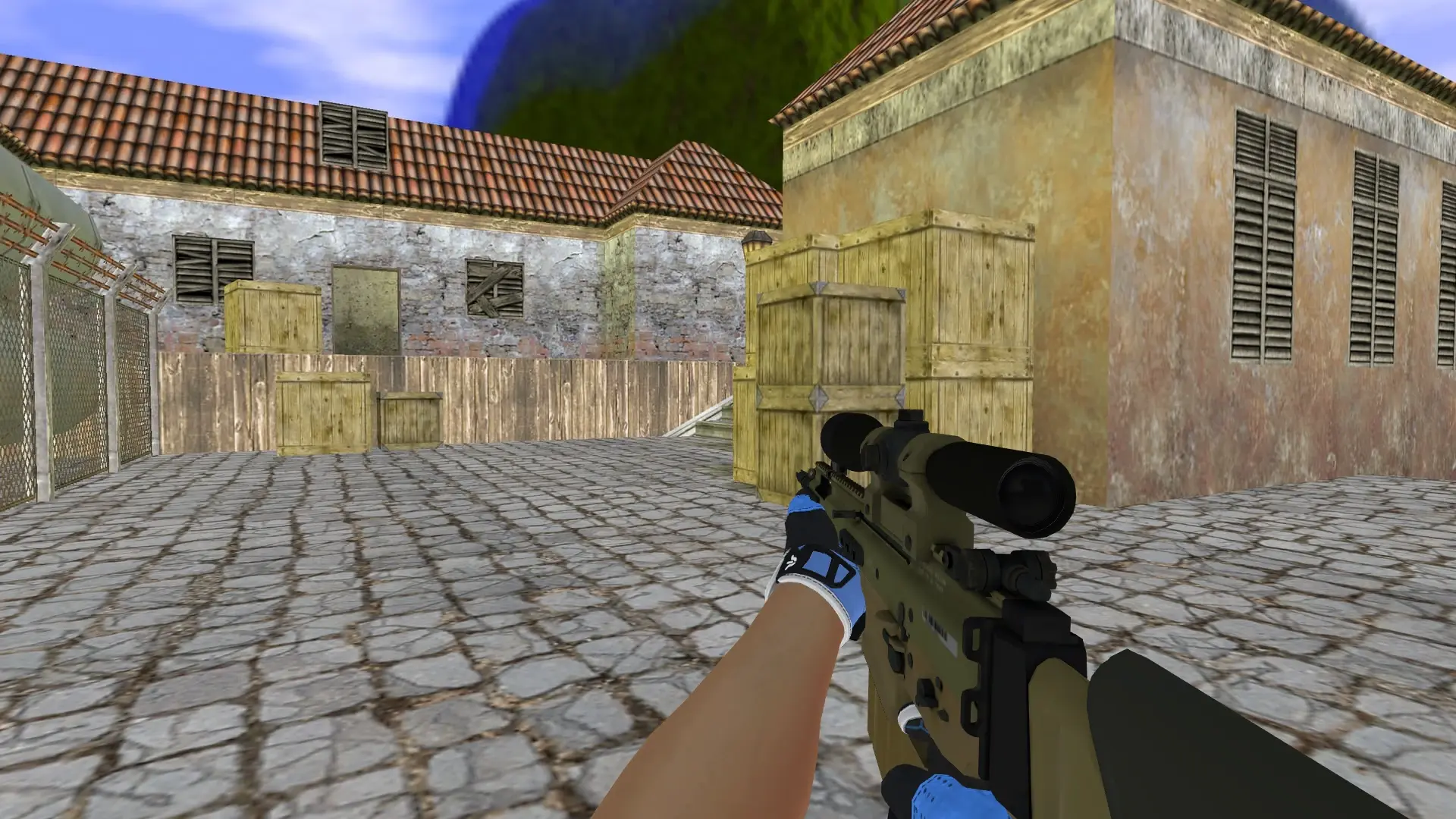 SG550 — Sport Gloves Superconductor Pack — de_inferno (first person)