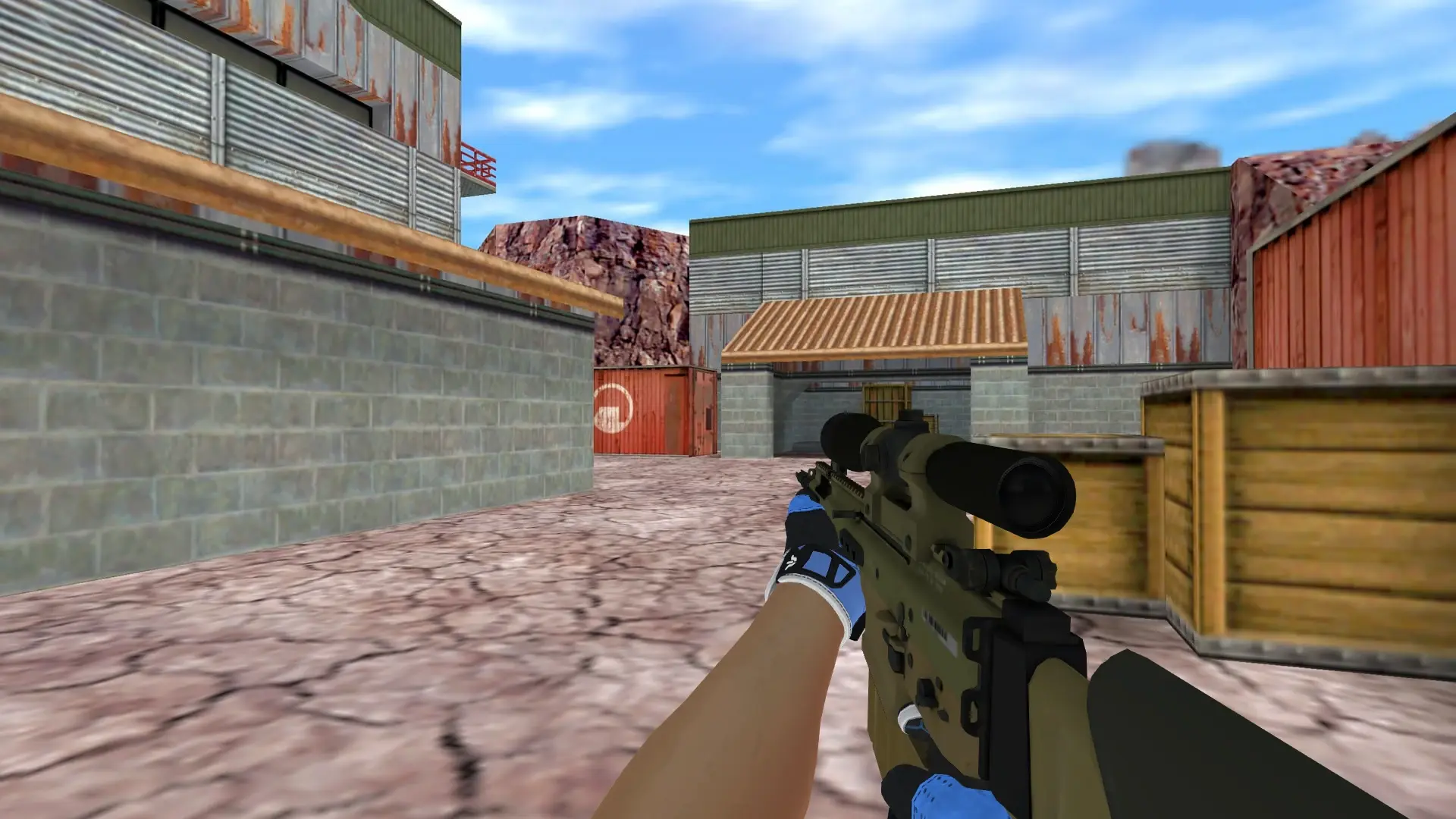 SG550 — Sport Gloves Superconductor Pack — de_nuke (first person)