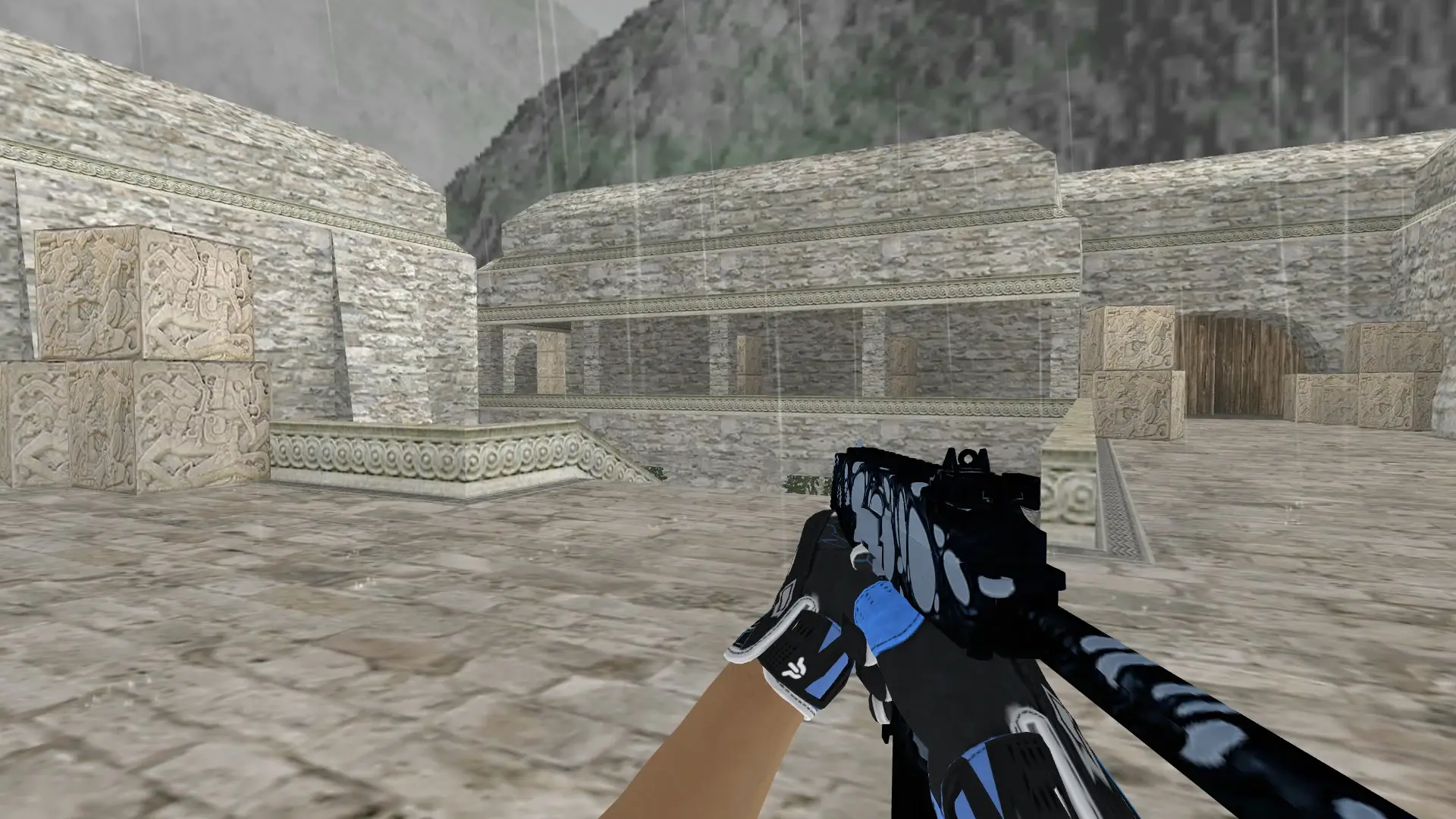 TMP — Sport Gloves Superconductor Pack — de_aztec (first person)