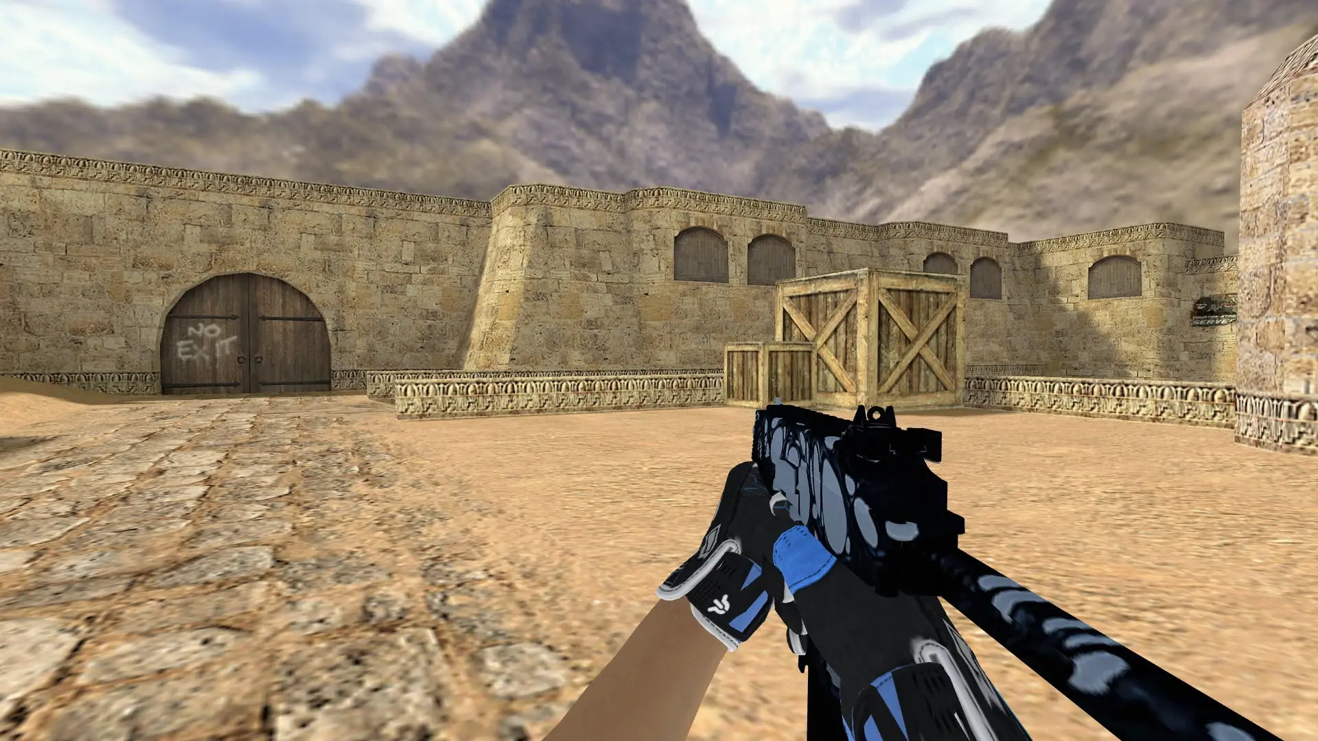 TMP — Sport Gloves Superconductor Pack — de_dust2 (first person)