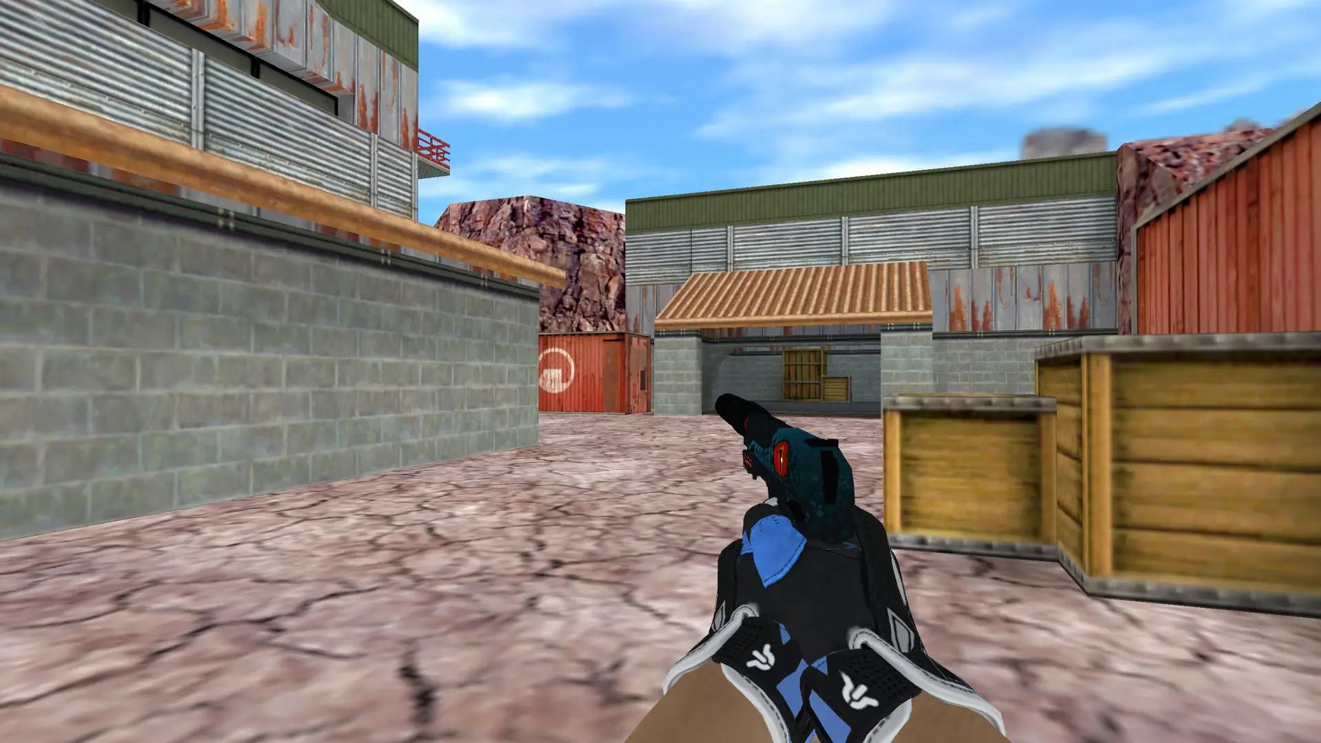 USP — Sport Gloves Superconductor Pack — de_nuke (first person)