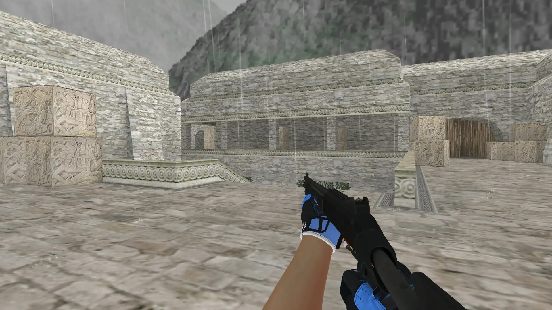 XM1014 — Sport Gloves Superconductor Pack — de_aztec (first person)